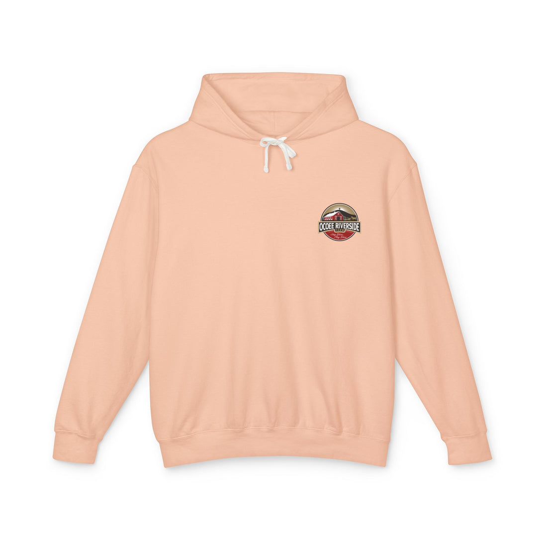 Unisex Lightweight Hooded Sweatshirt - Ocoee Riverside Farm Cute Sloth