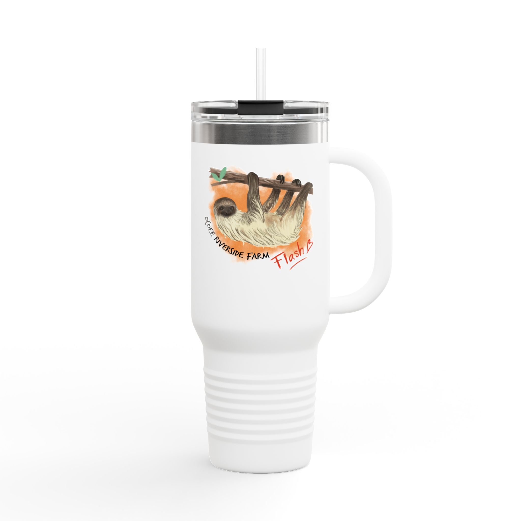 Cute Sloth Insulated Travel Mug - 40oz - Perfect for Adventure Lovers!