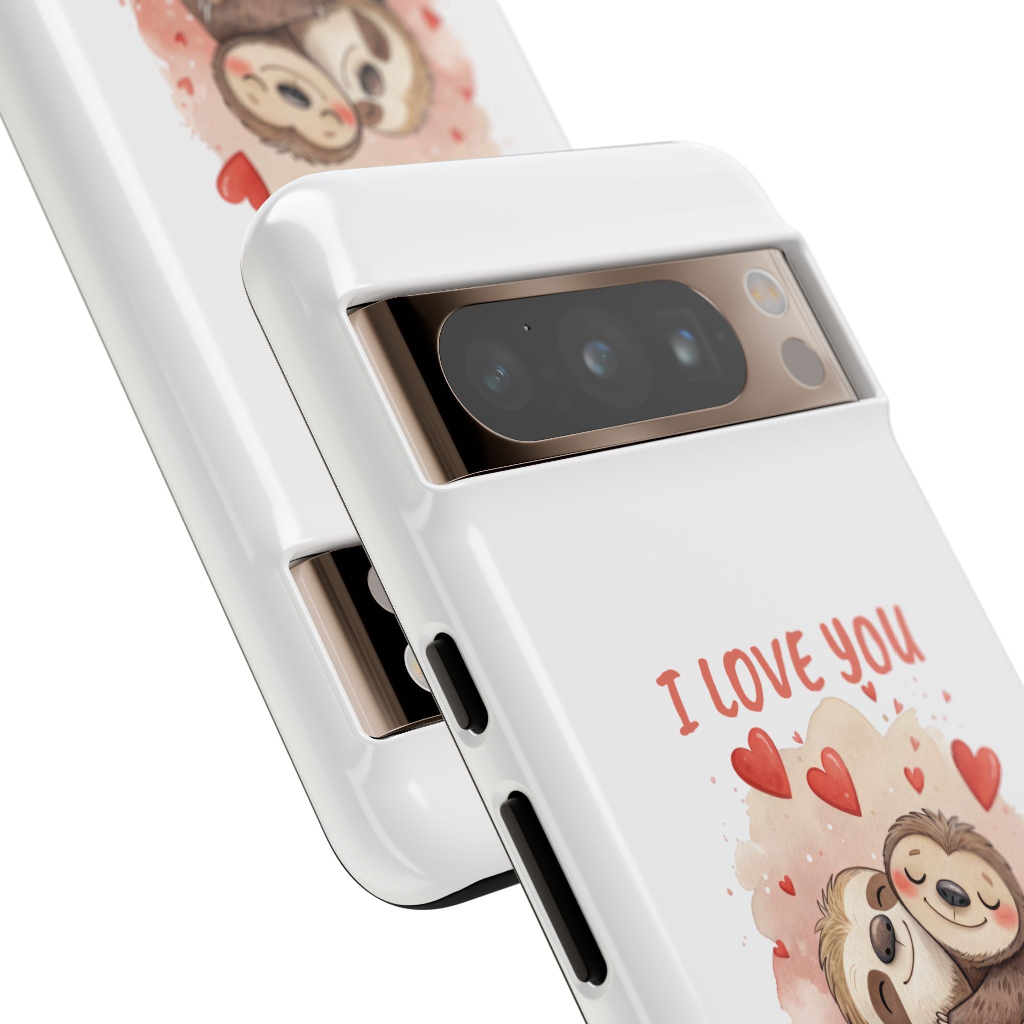 Cute Sloth Phone Case - "I Love You Sloooowww Much"