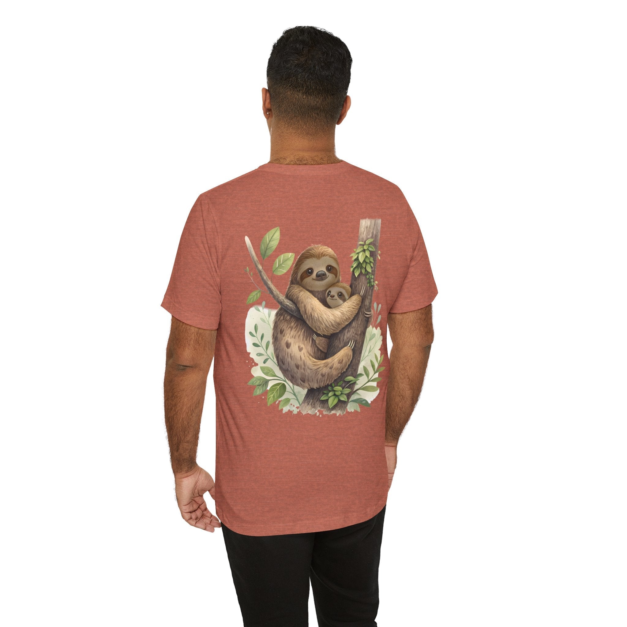 Sloth Mother and Baby T-Shirt