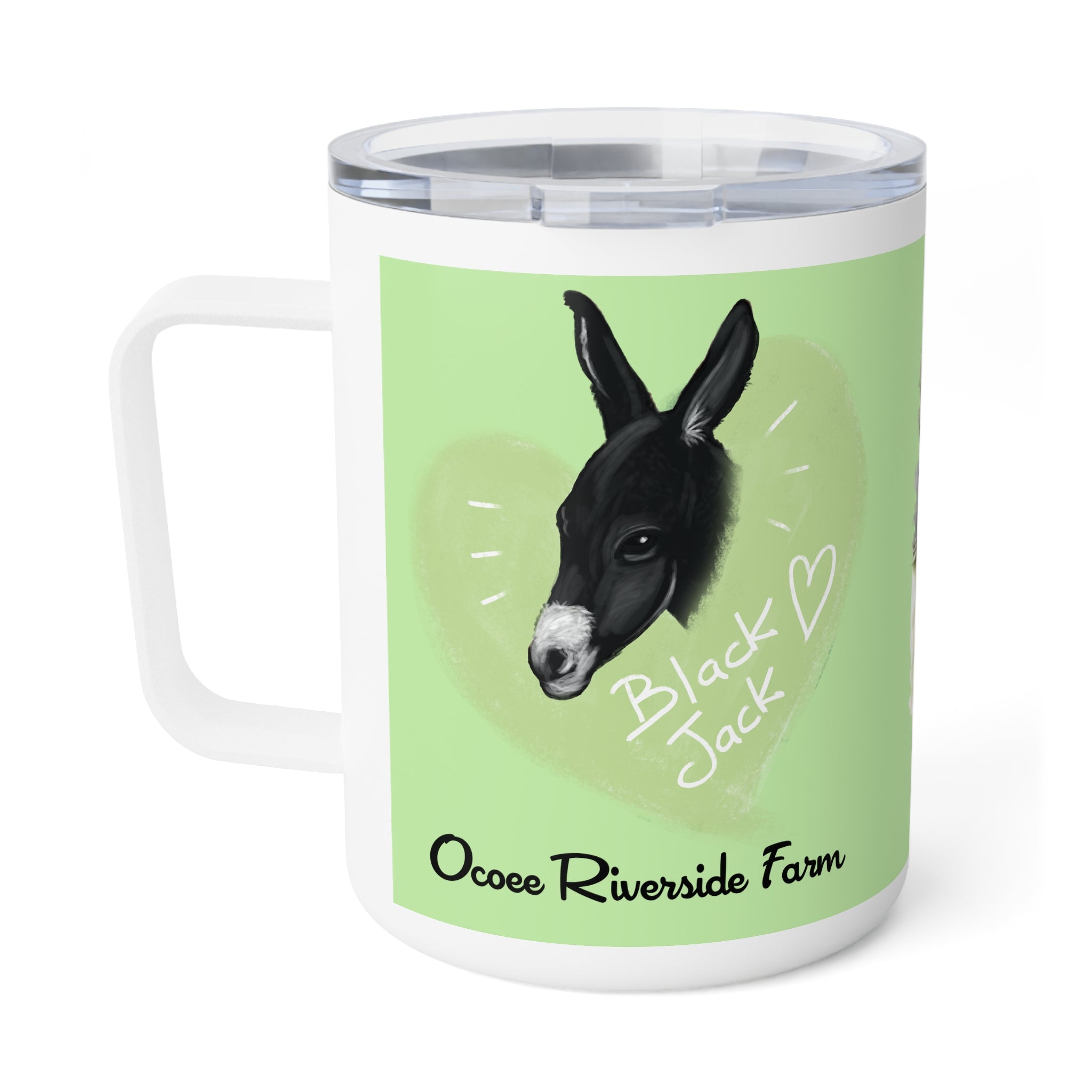 Rustic Insulated Coffee Mug | 10oz Mug with Farmhouse Design for Country Lovers