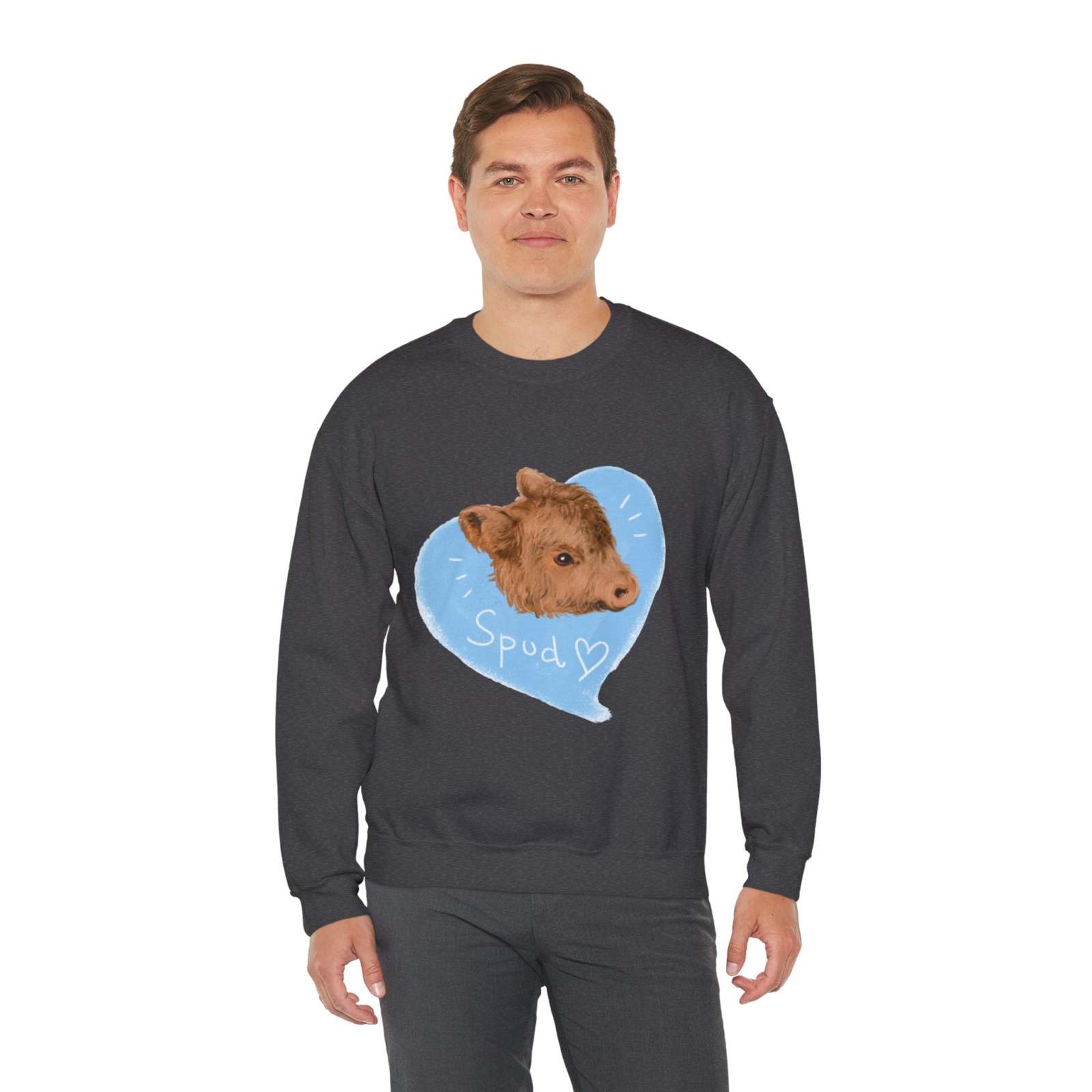 Spud Heart Unisex Crewneck Sweatshirt