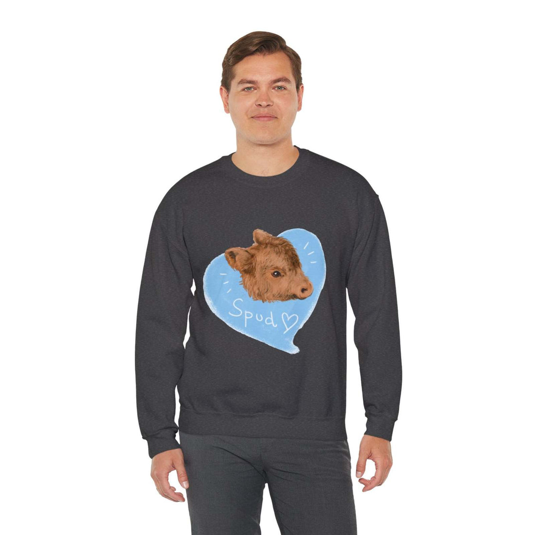 Spud Heart Unisex Crewneck Sweatshirt