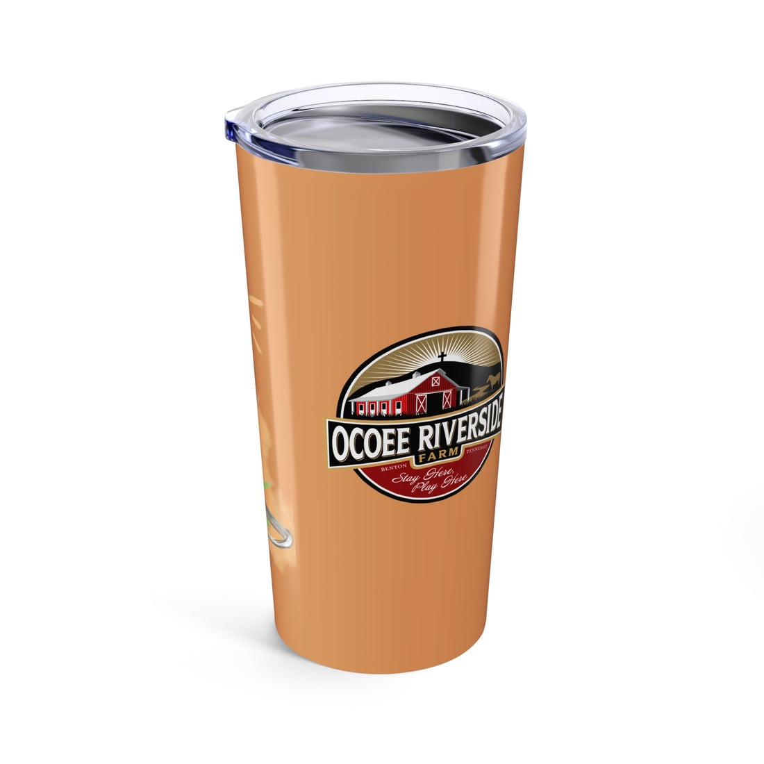 Custom 20oz Tumbler - Riverside Farm Kangaroo Design