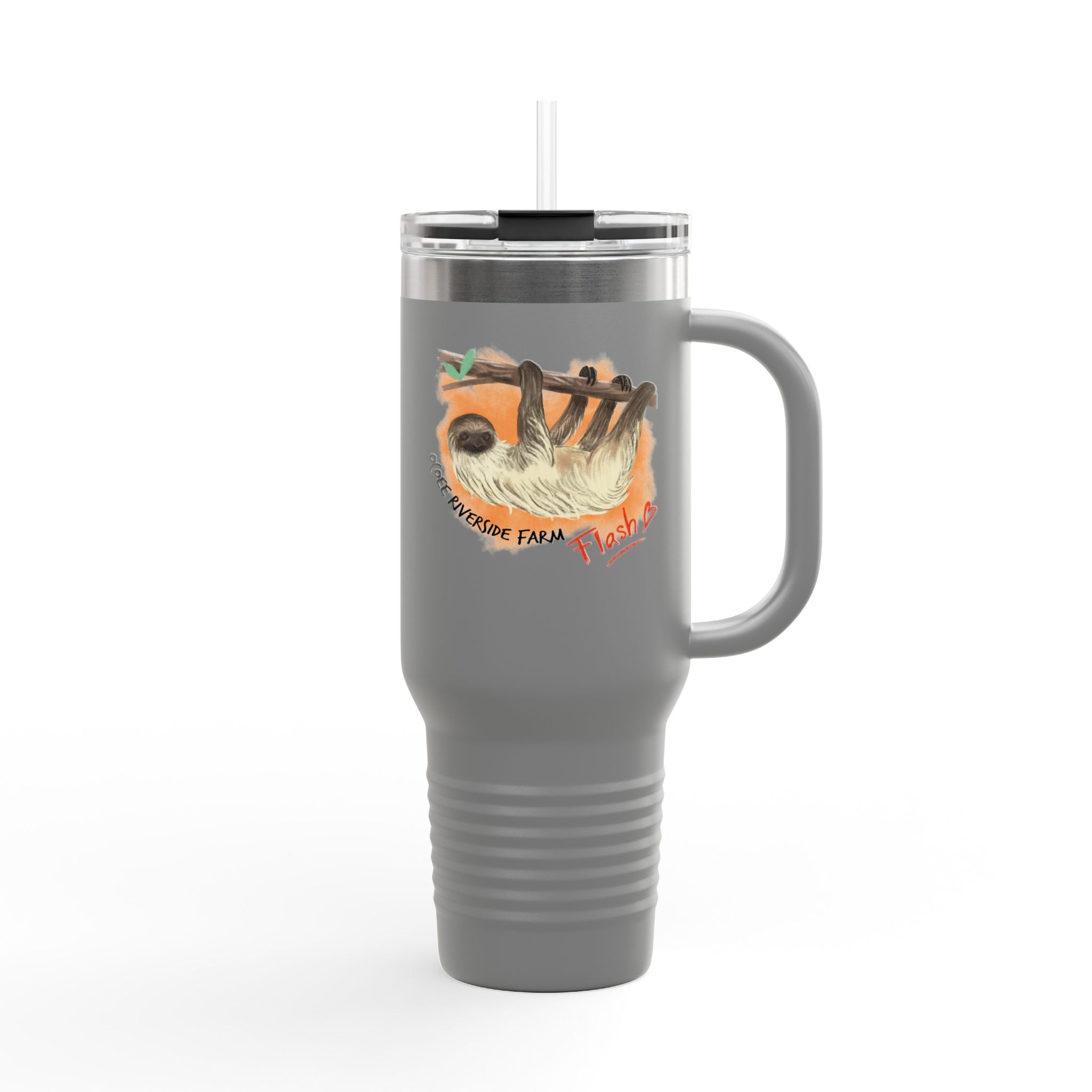Cute Sloth Insulated Travel Mug - 40oz - Perfect for Adventure Lovers!