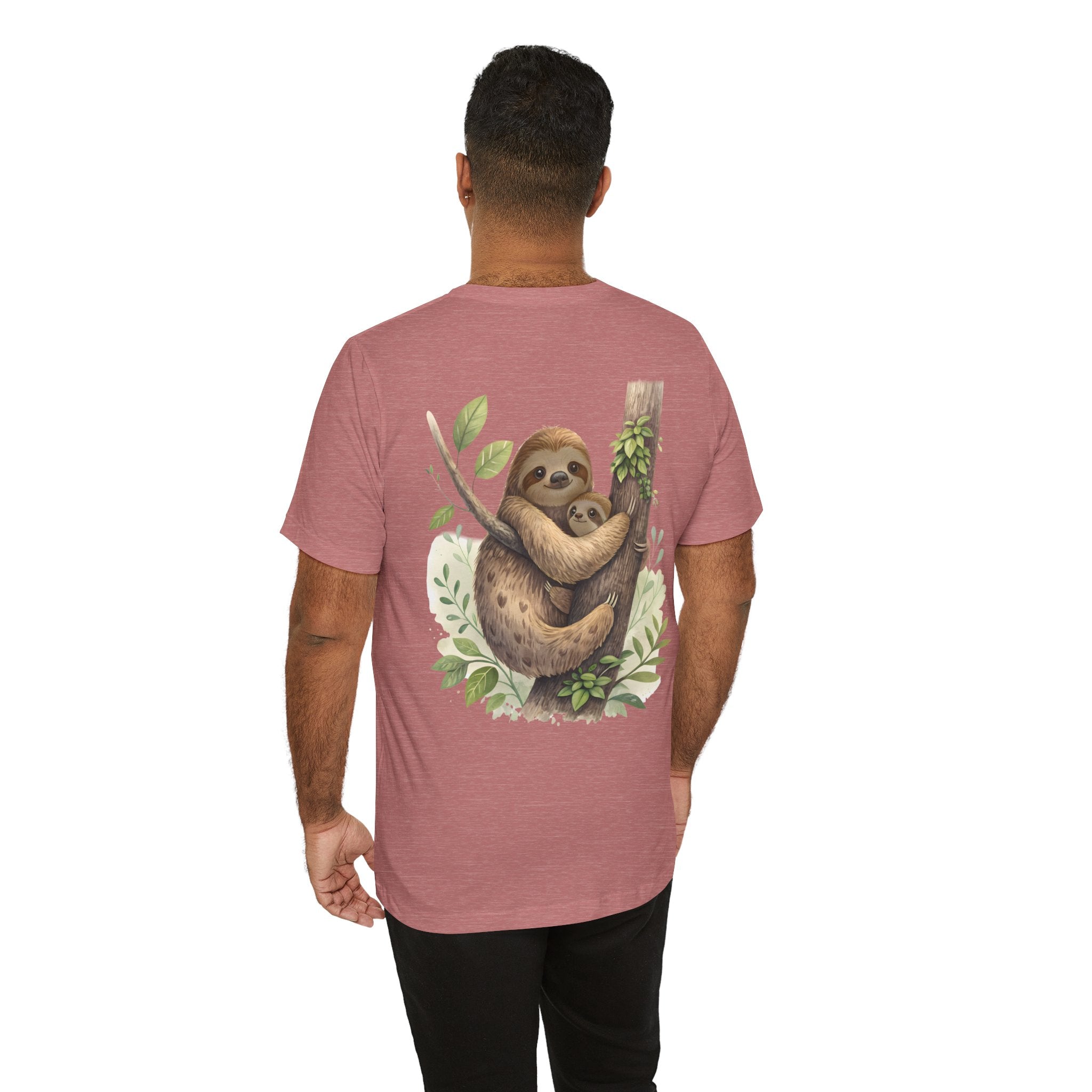 Sloth Mother and Baby T-Shirt