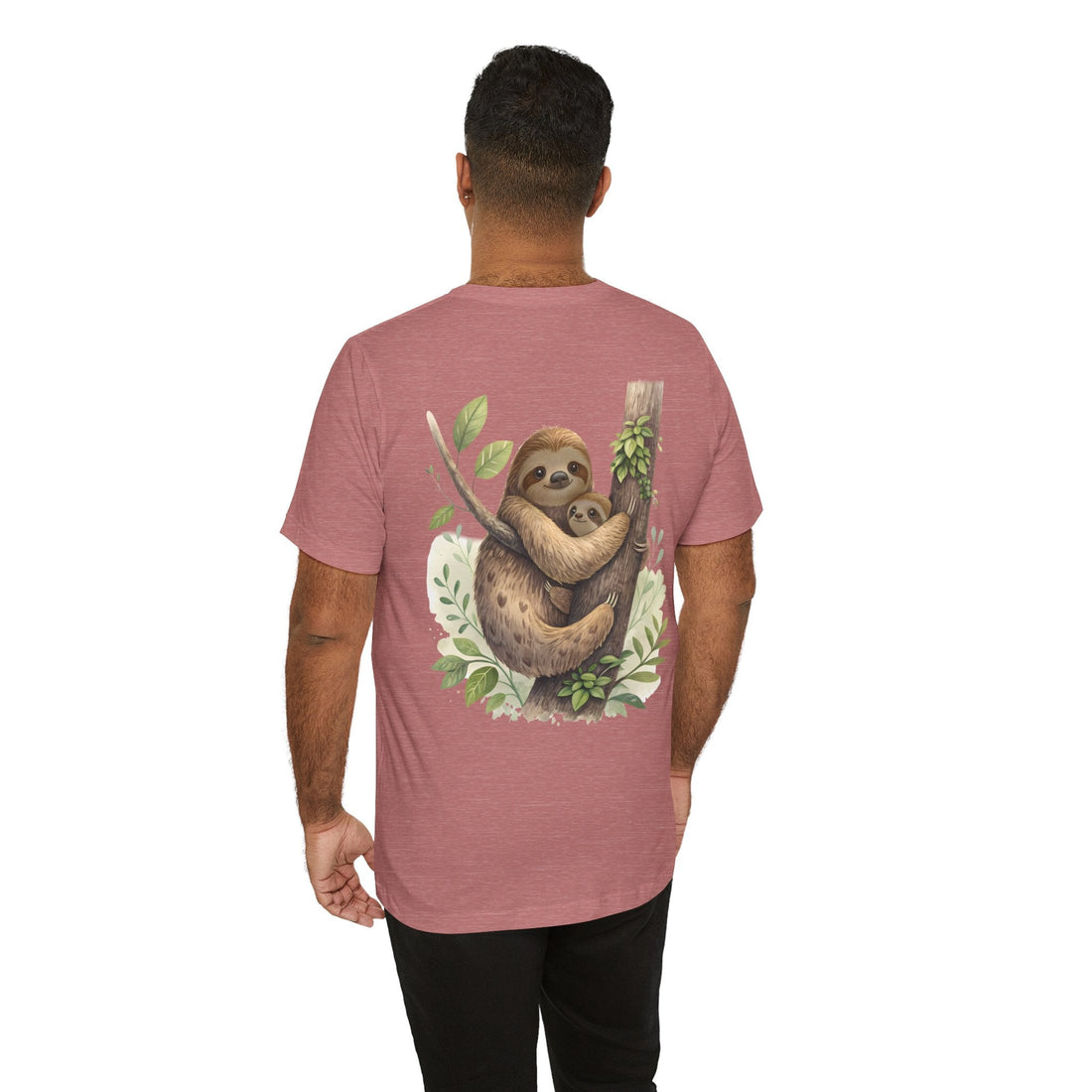 Sloth Mother and Baby T-Shirt