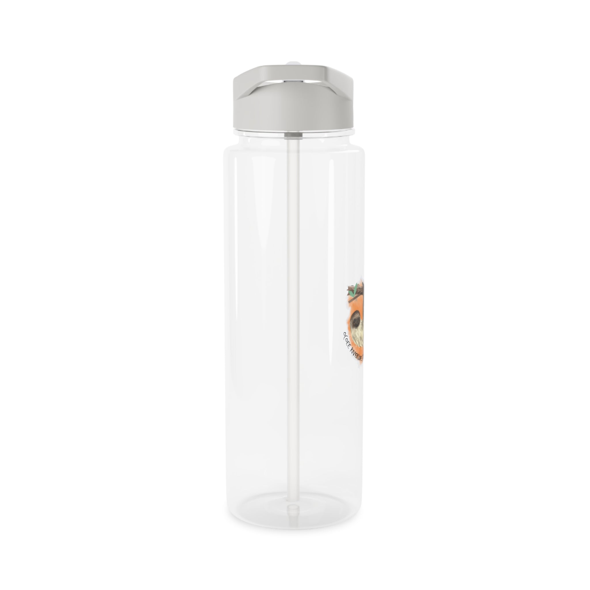 Cute Sloth Farm Tritan Water Bottle with Straw