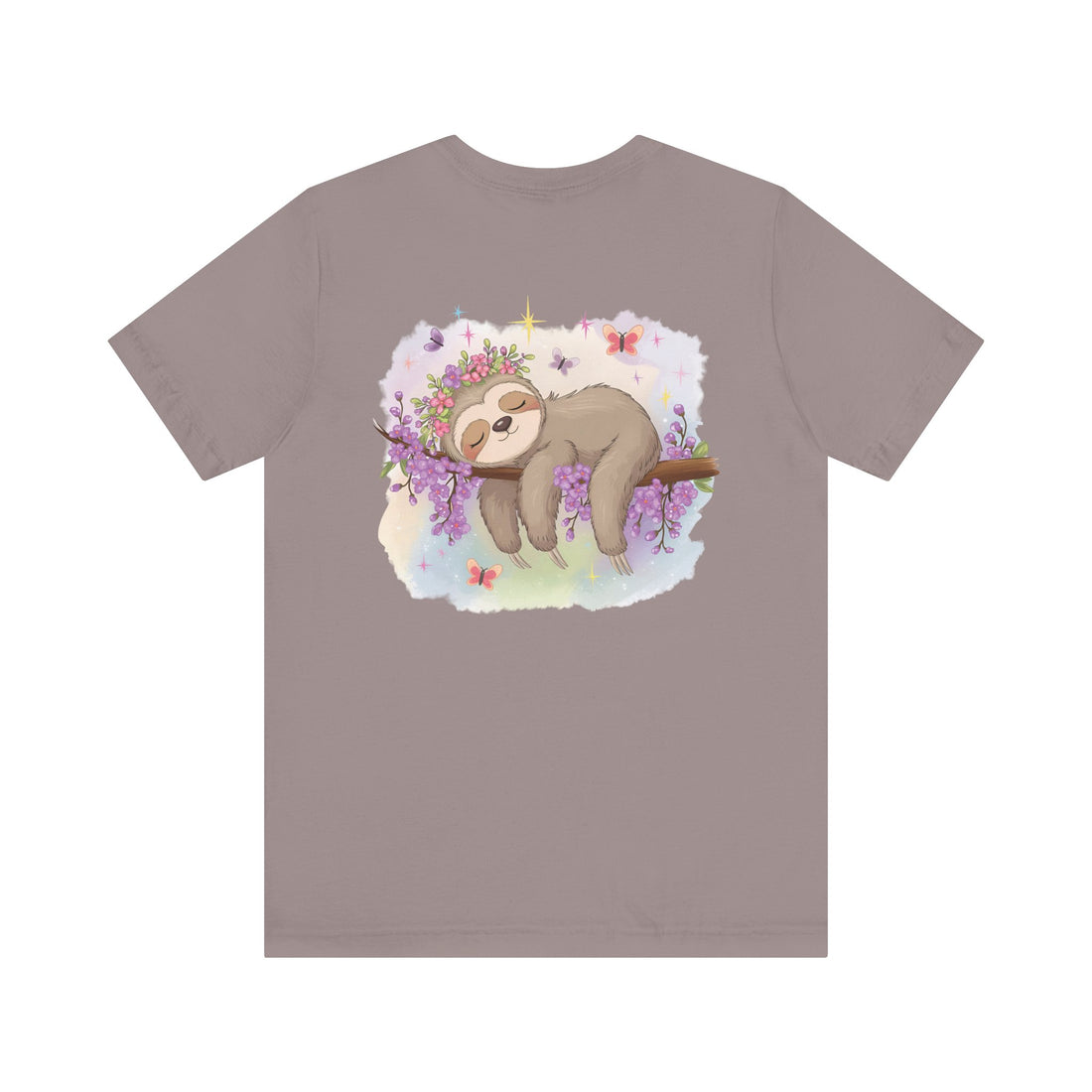 Sloth T-Shirt - Lovable Sloth Sleeping on a Branch