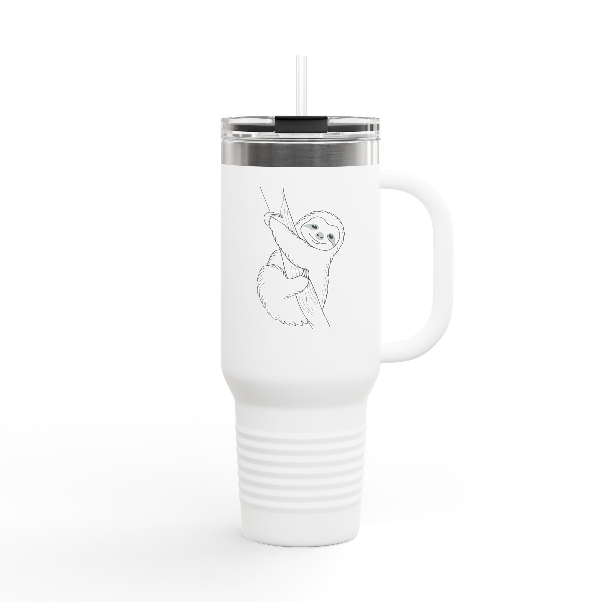 Cute Sloth Insulated Travel Mug - 40oz | Perfect for Coffee Lovers & Eco-Conscious Travelers