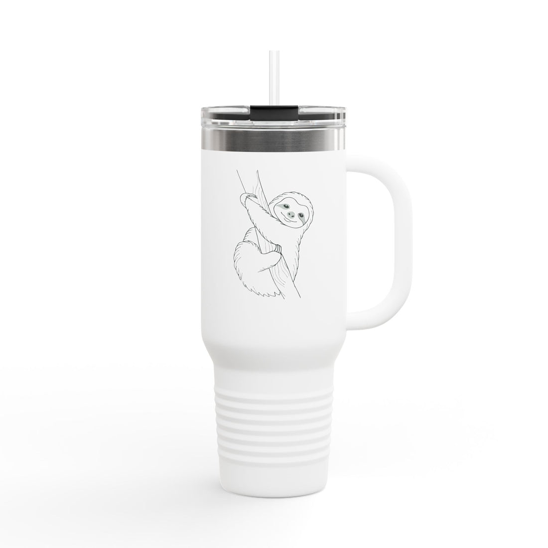 Cute Sloth Insulated Travel Mug - 40oz | Perfect for Coffee Lovers & Eco-Conscious Travelers