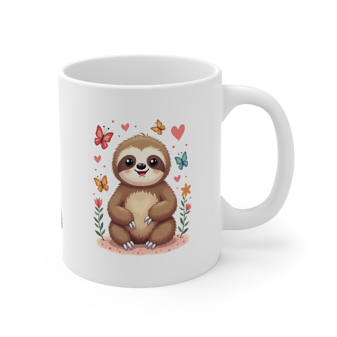 Whimsical Sloth Ceramic Coffee Mug - Perfect for Animal Lovers