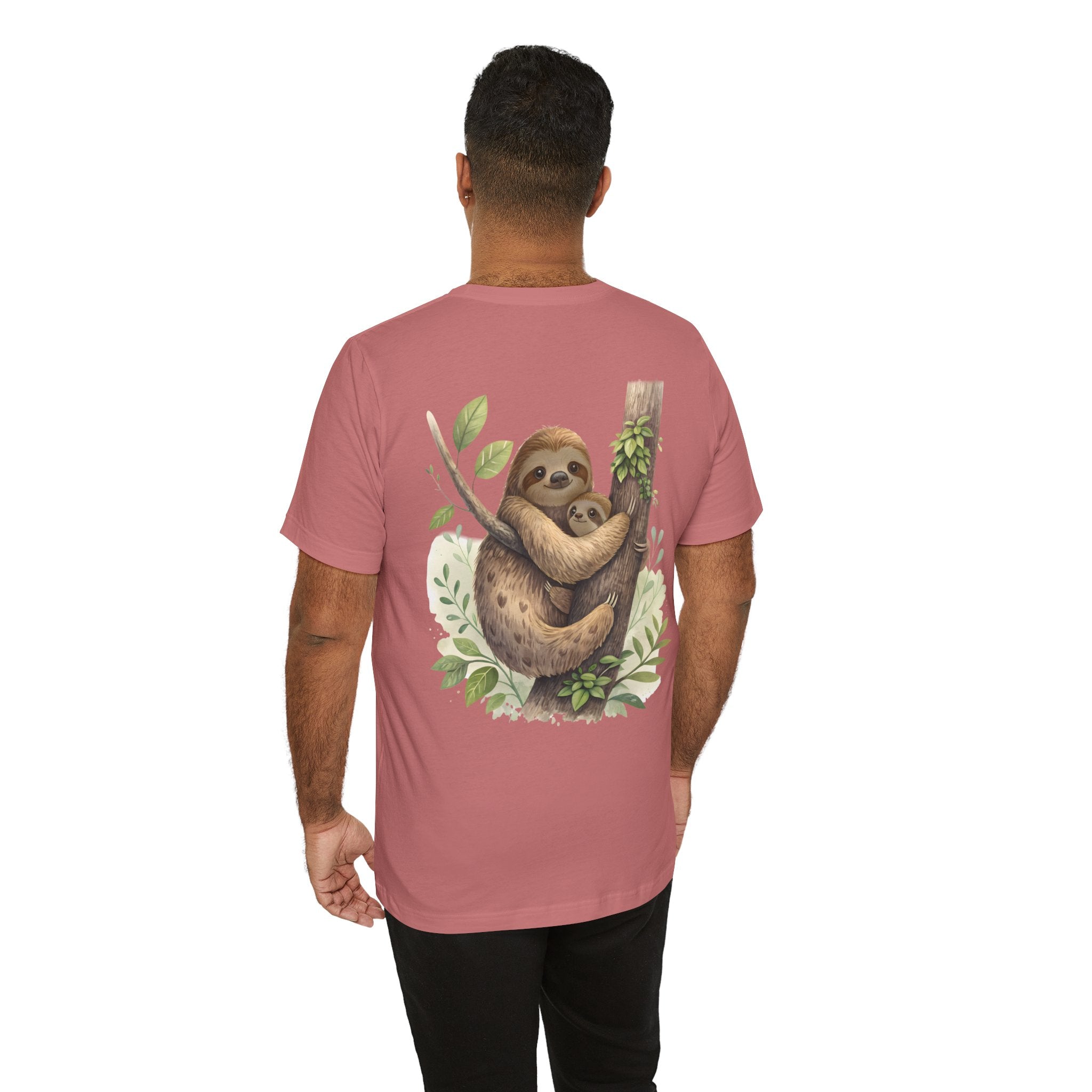 Sloth Mother and Baby T-Shirt