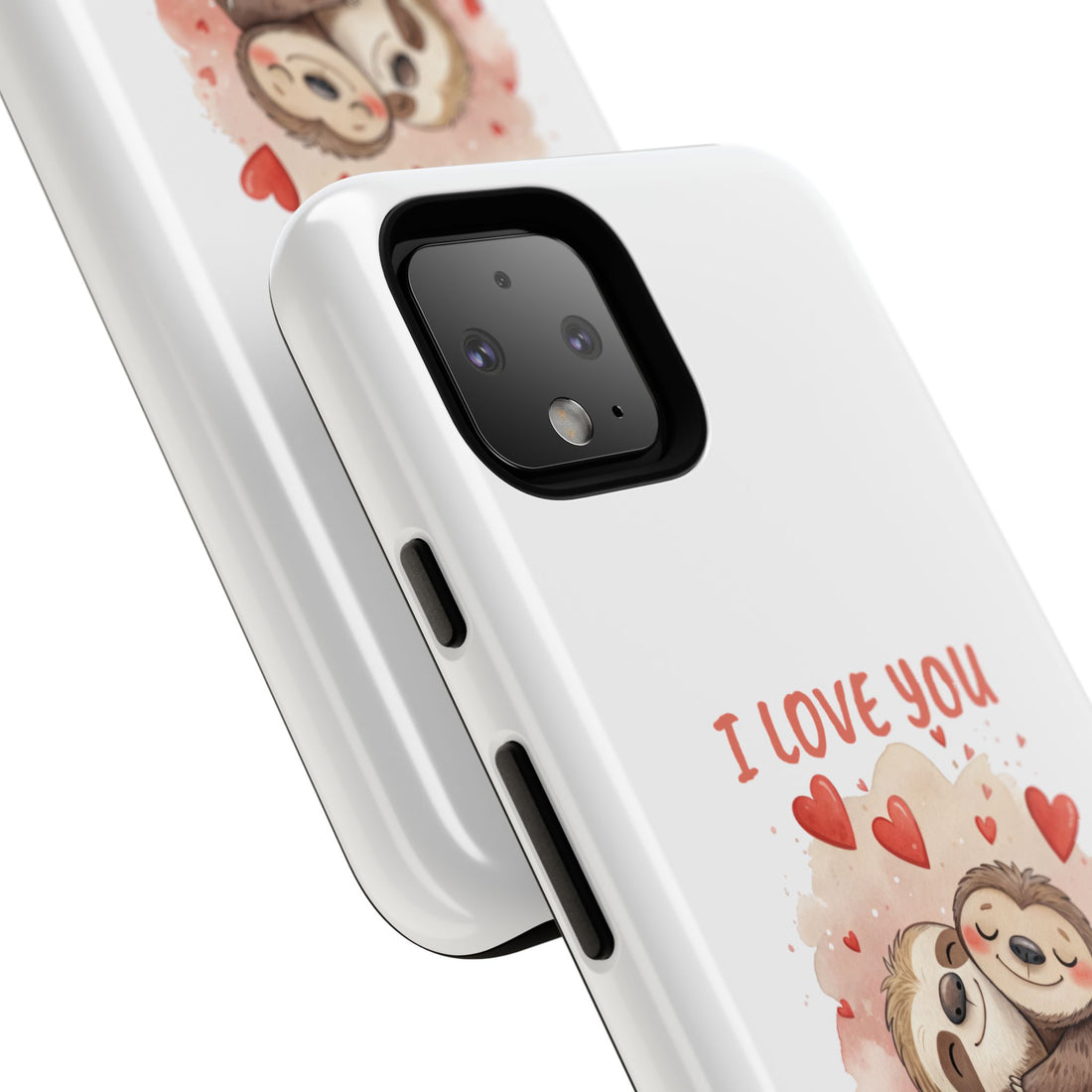 Cute Sloth Phone Case - "I Love You Sloooowww Much"