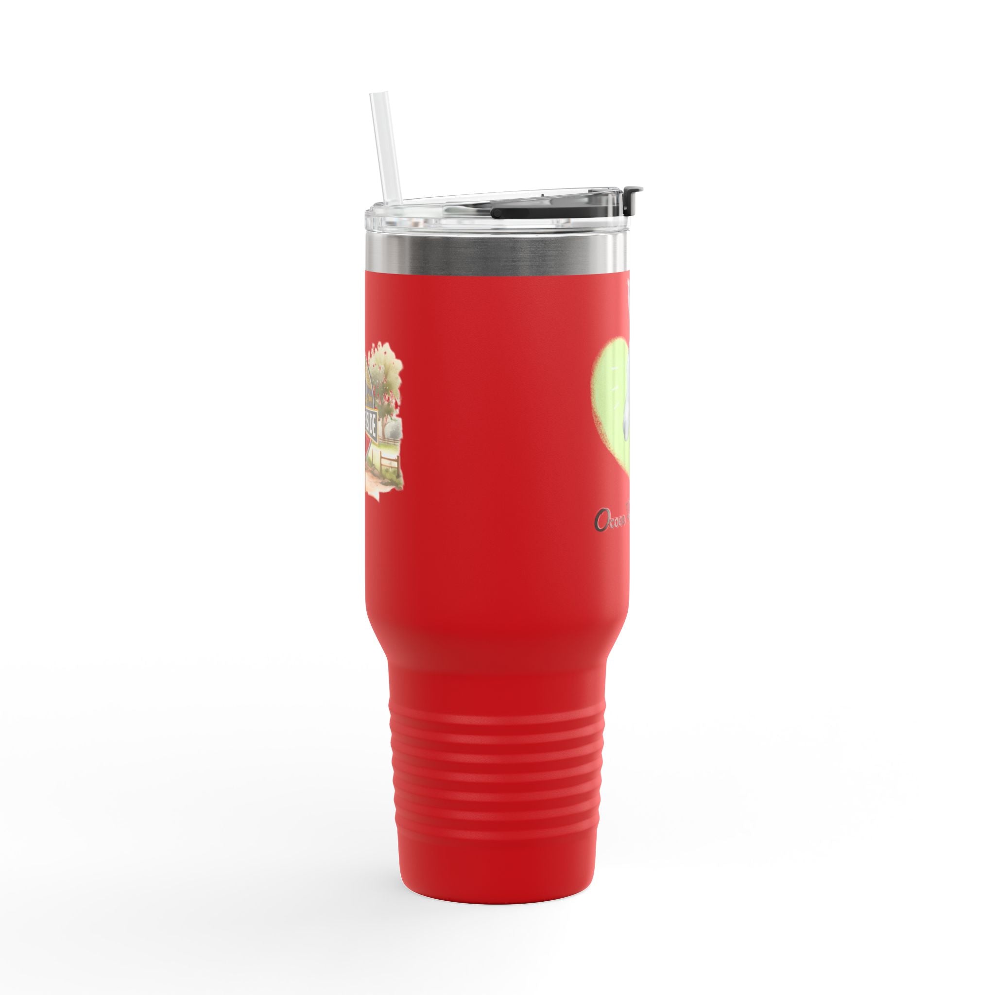 Cute Donkey Insulated Travel Mug - 40oz - Perfect for Adventure Lovers!