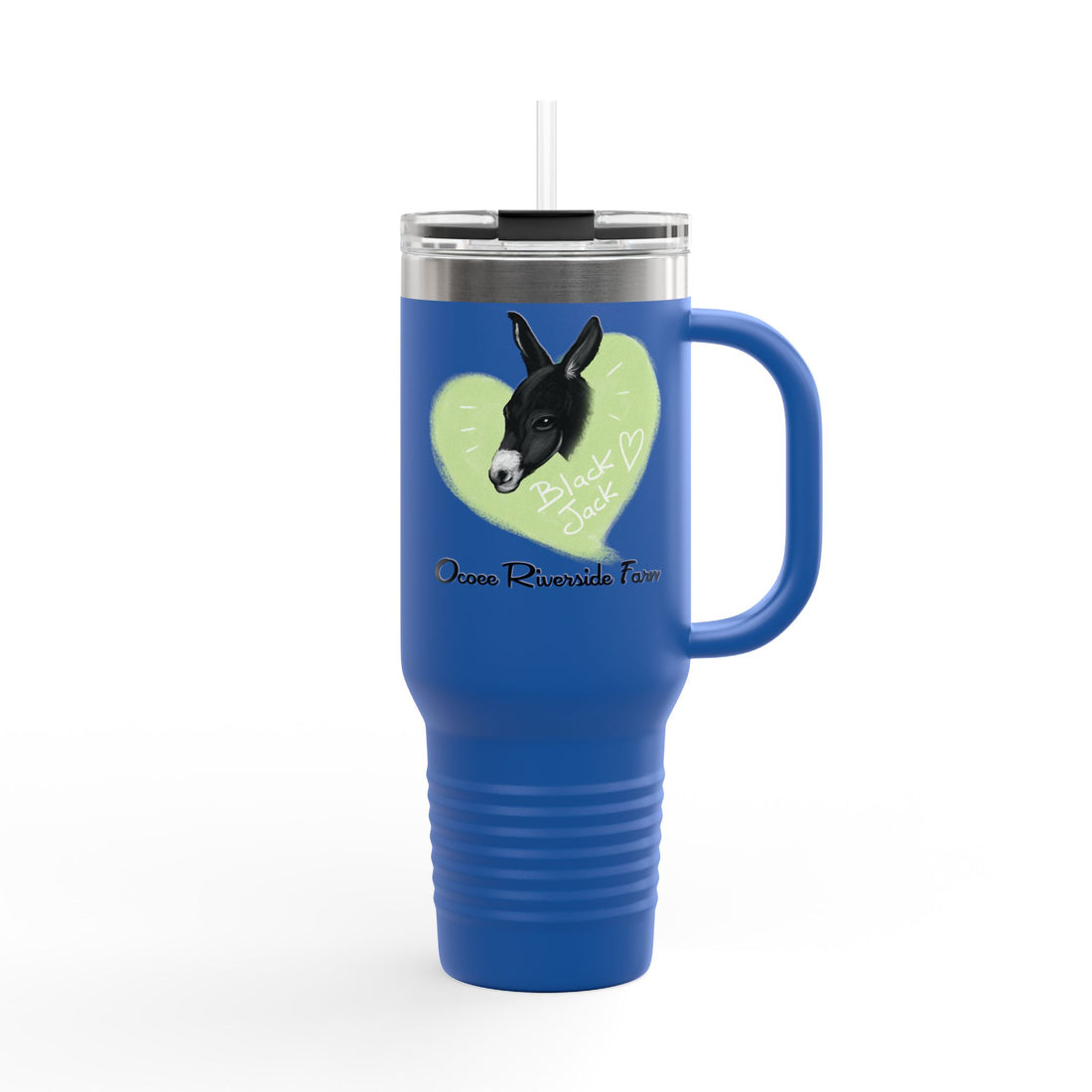 Cute Donkey Insulated Travel Mug - 40oz - Perfect for Adventure Lovers!