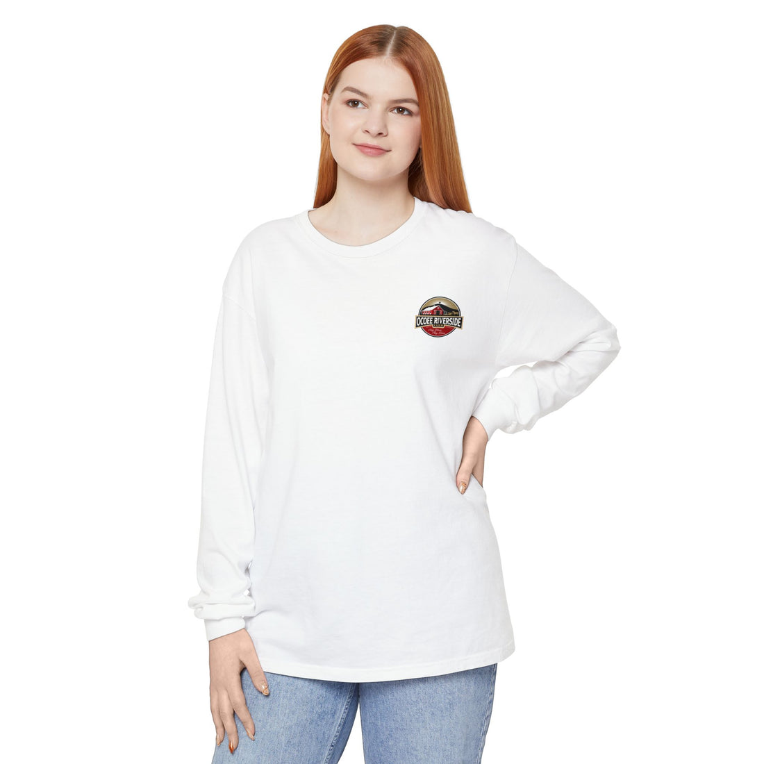 Unisex Long Sleeve Tee with Black Jack Graphic | Cute Animal Lover Shirt