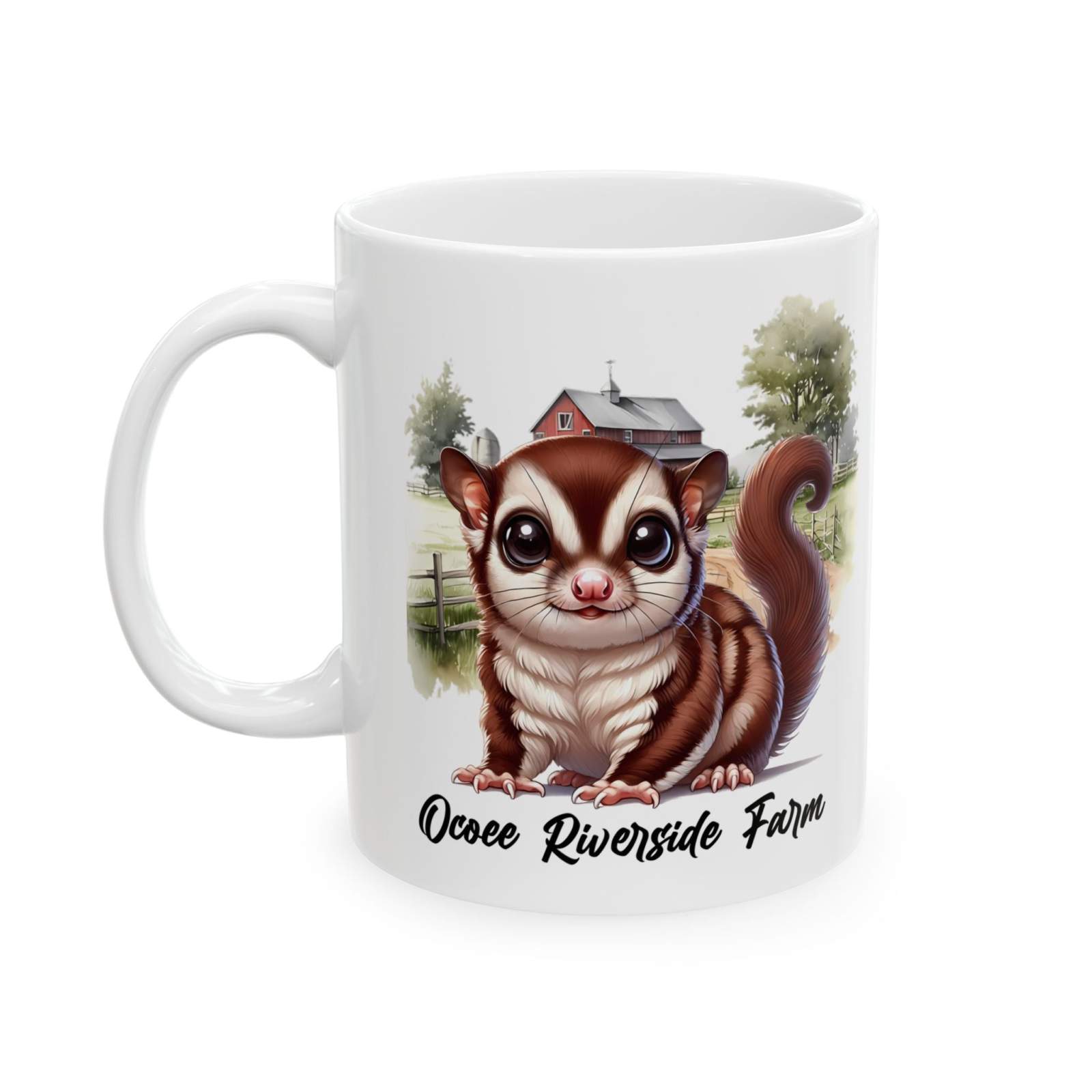 Sugar Glider at Ocoee Farm Ceramic Mug