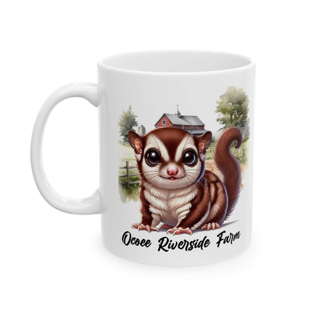 Sugar Glider at Ocoee Farm Ceramic Mug