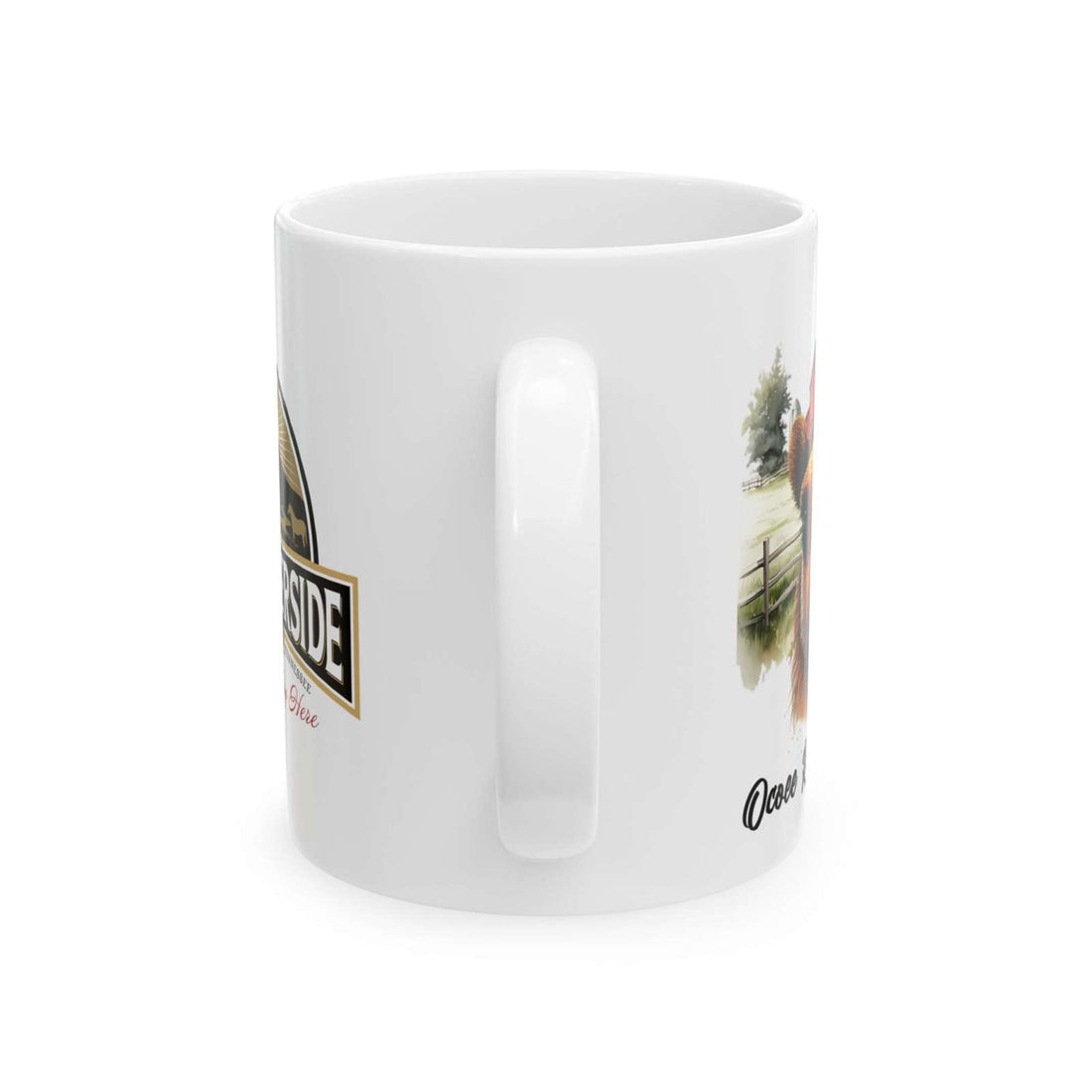 Rustic Camel Ceramic Mug