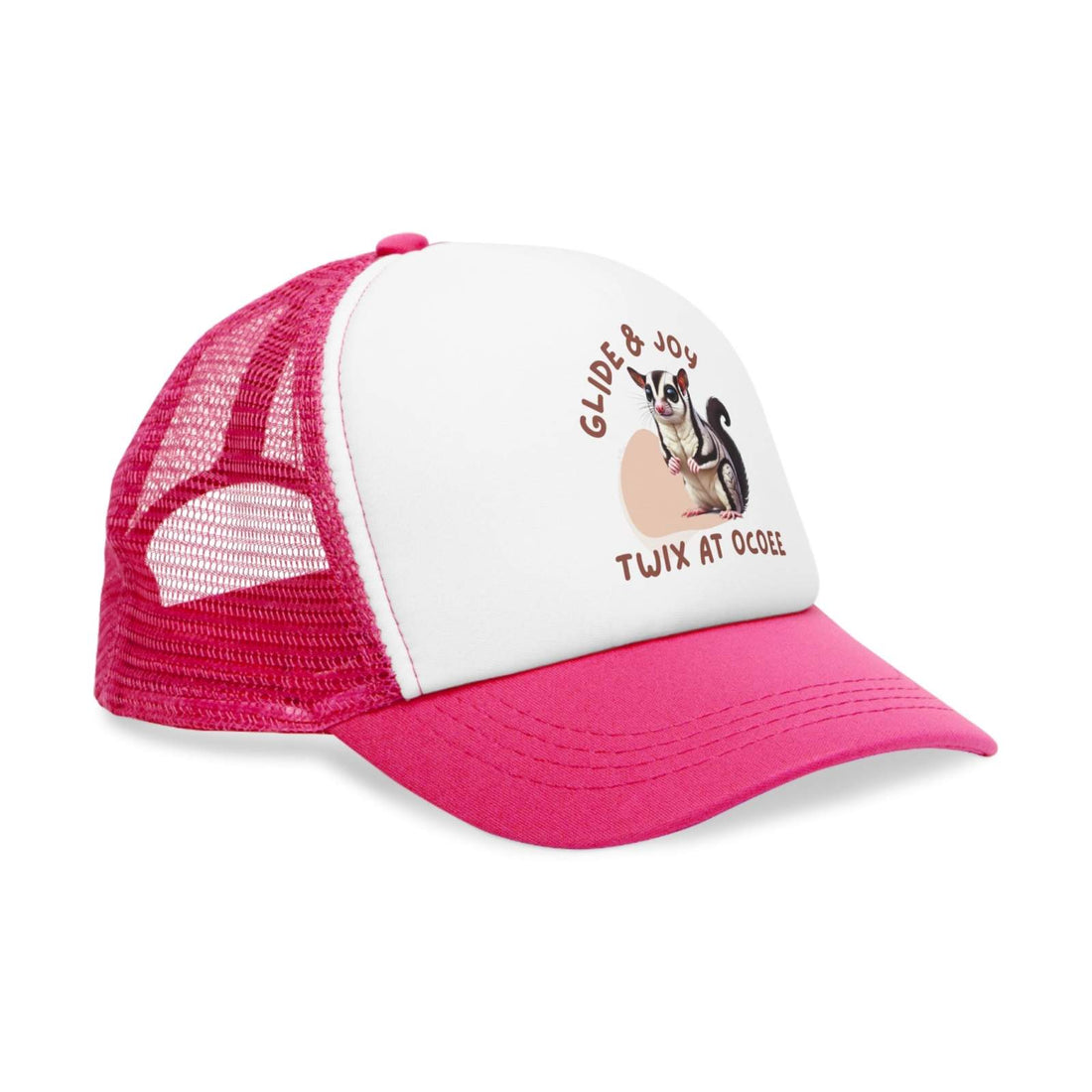 Cute Pet-Themed Mesh Cap