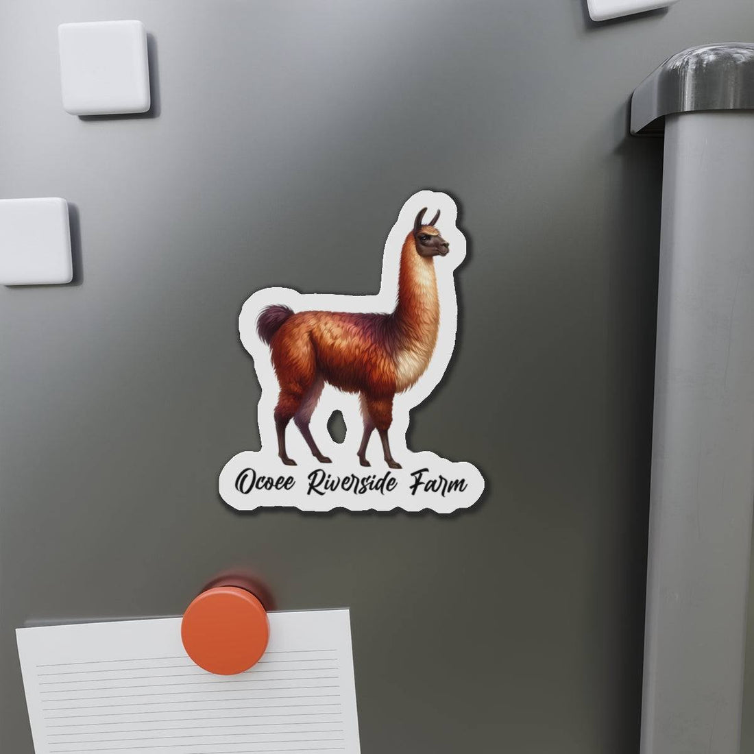 Llama Die-Cut Magnet