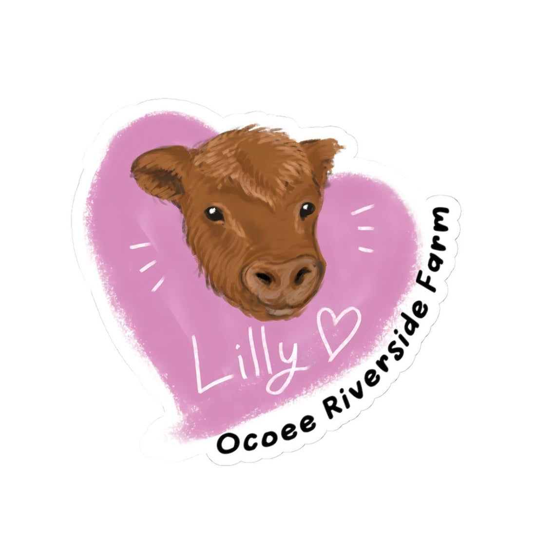 Adorable Cow Kiss-Cut Stickers