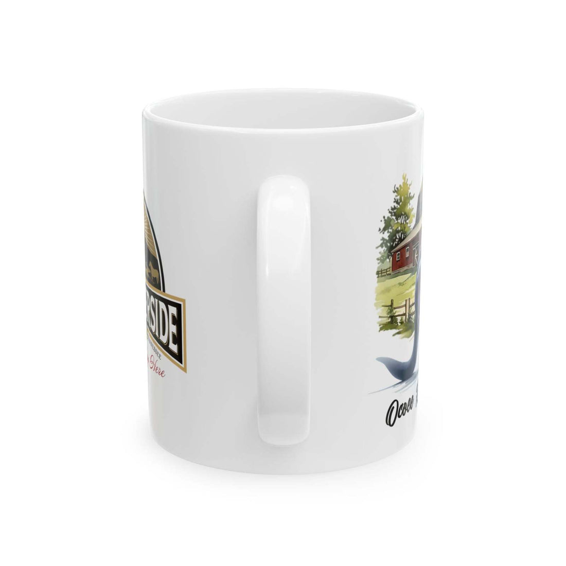 Kangaroo at Ocoee Farm Ceramic Mug