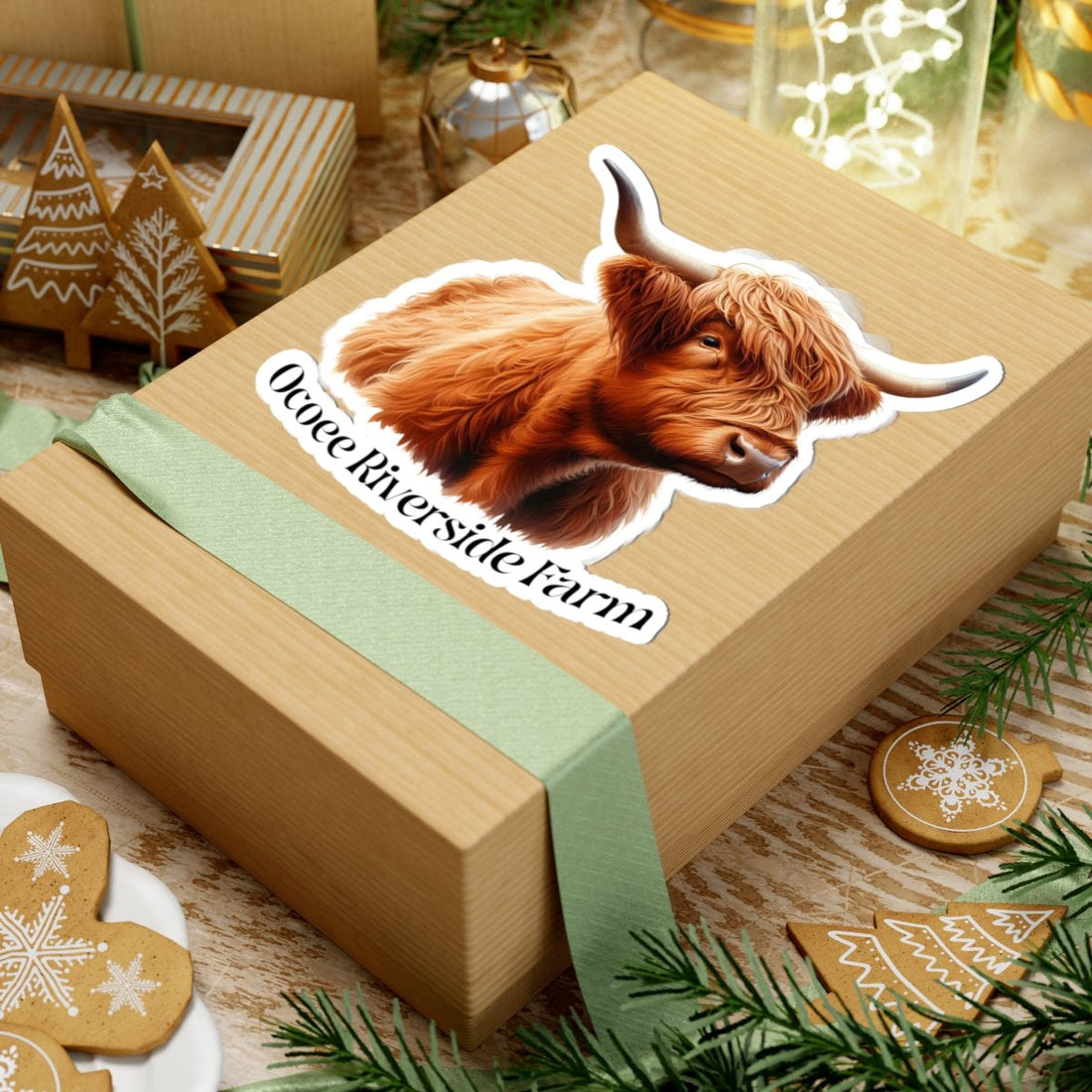 Highland Cow Stickers