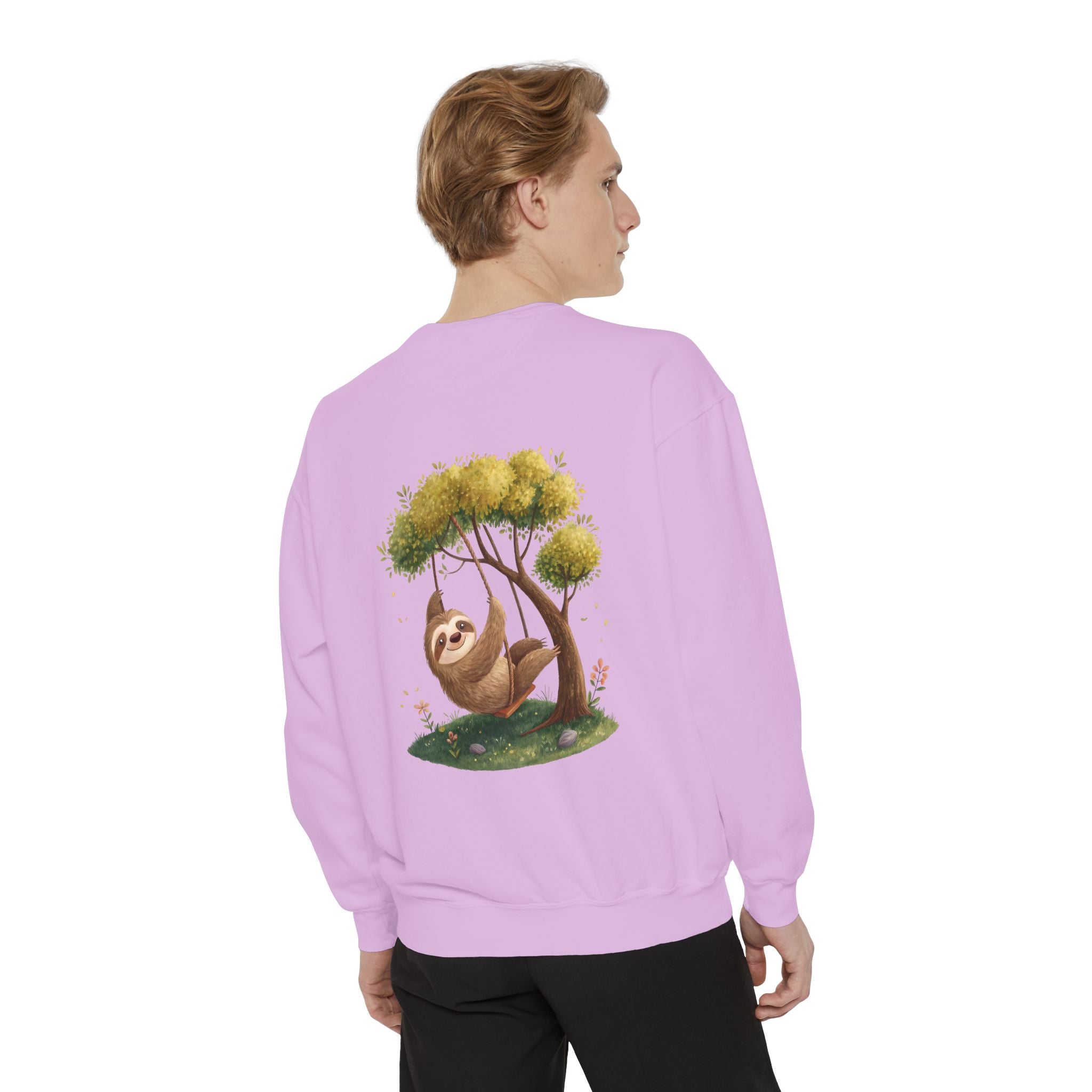 Sloth Swinging from Tree Sweatshirt