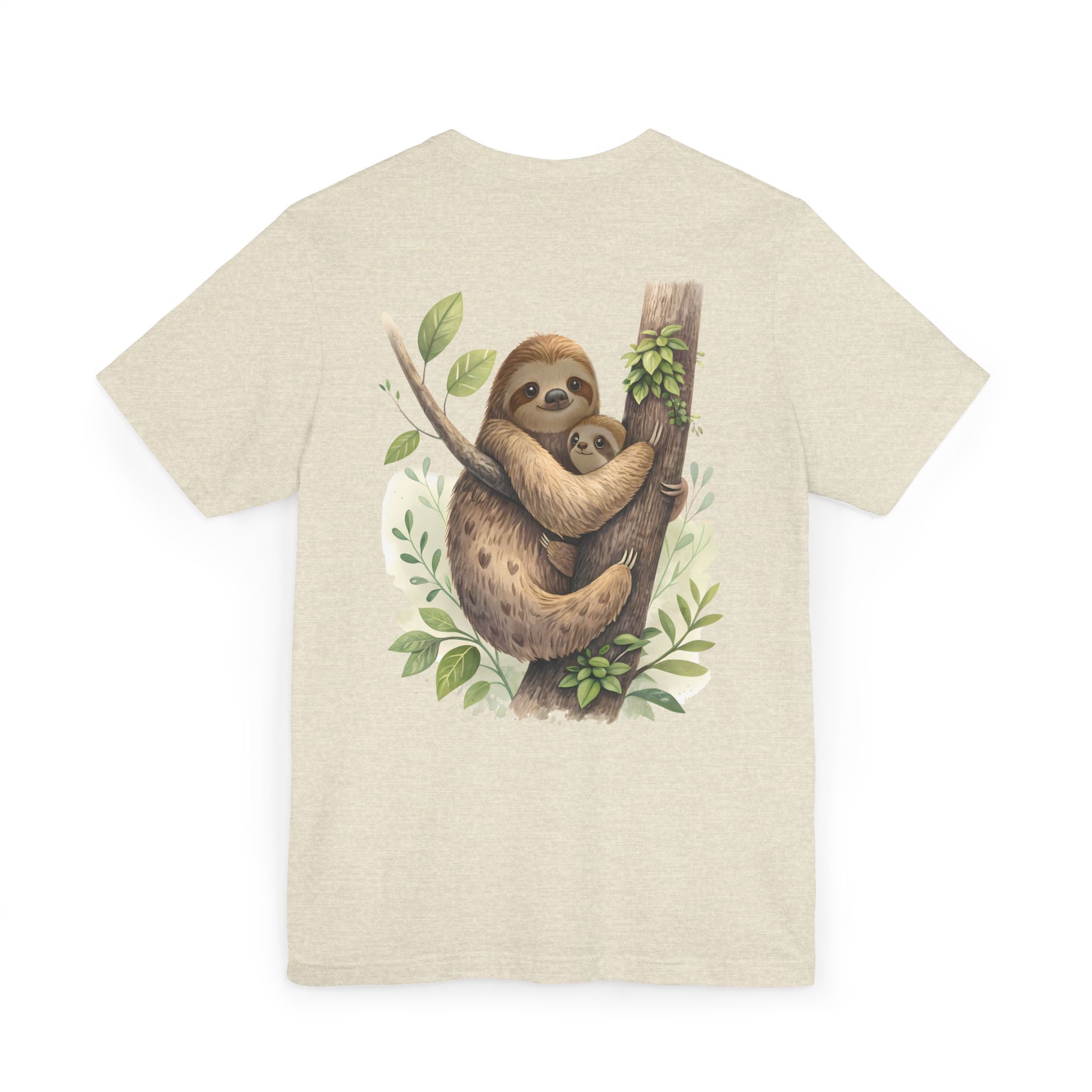 Sloth Mother and Baby T-Shirt