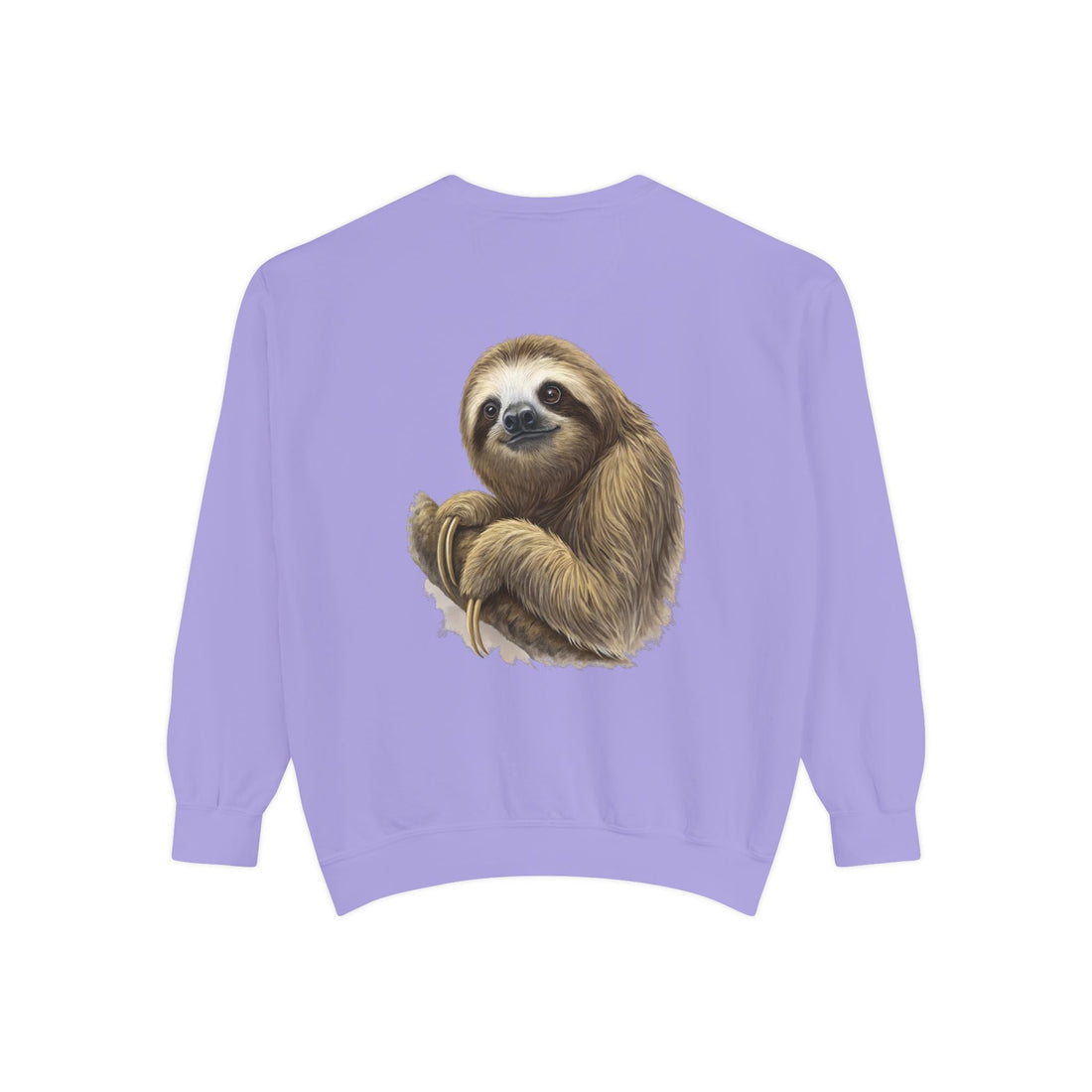 Adorable Sloth Graphic Sweatshirt