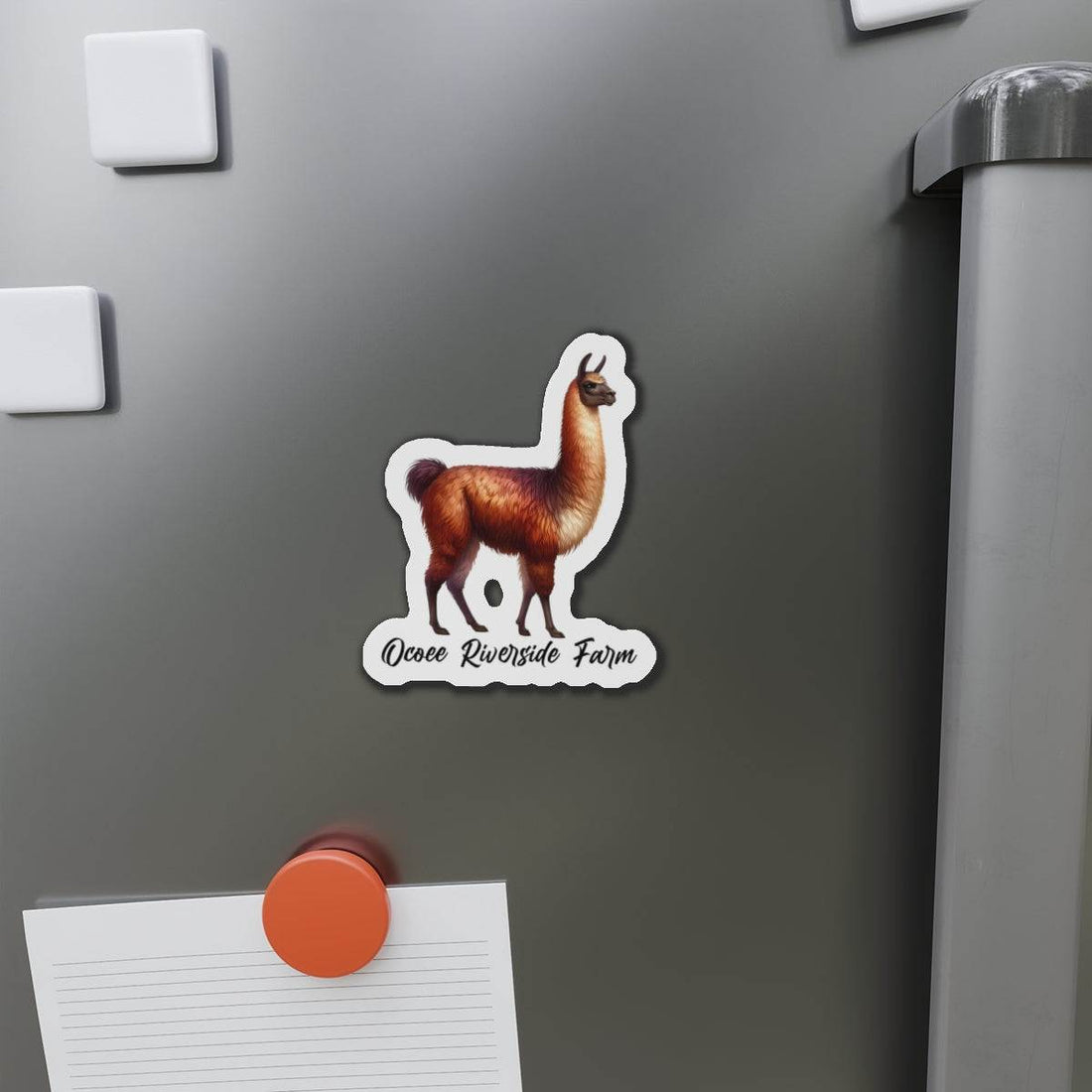 Llama Die-Cut Magnet