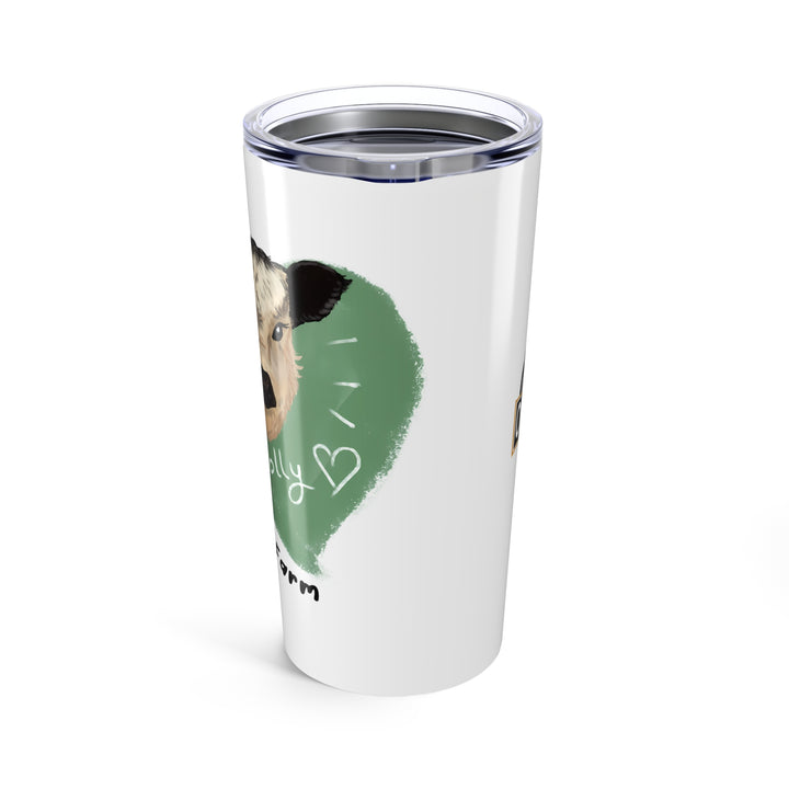 Custom 20oz Tumbler - Riverside Farm Cute Cow Design