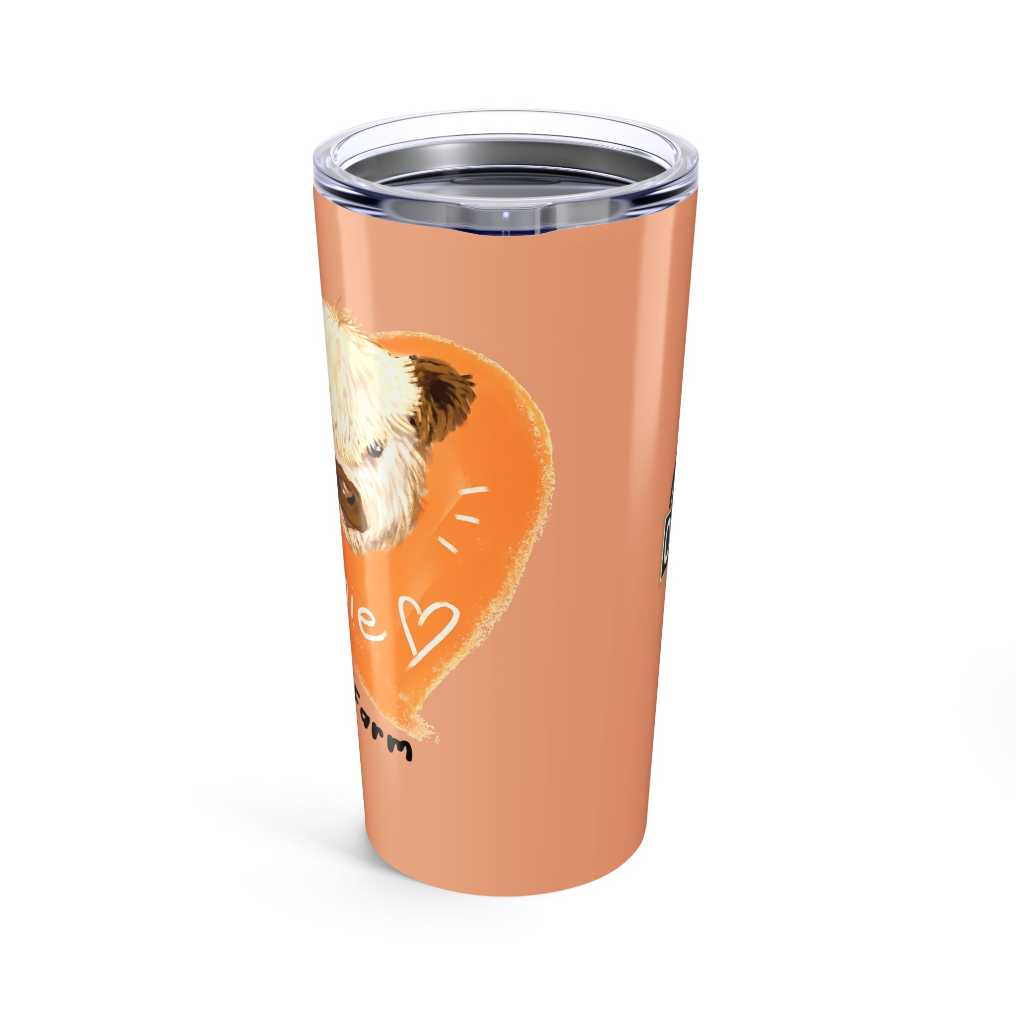 Custom 20oz Tumbler - Riverside Farm Cute Cow Design