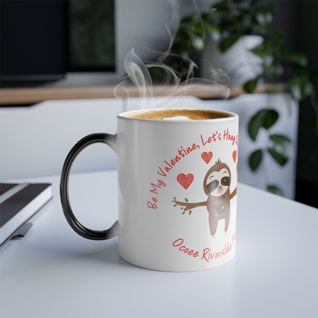 Zoey the Sloth Valentine's Day 11oz Color Morphing Mug