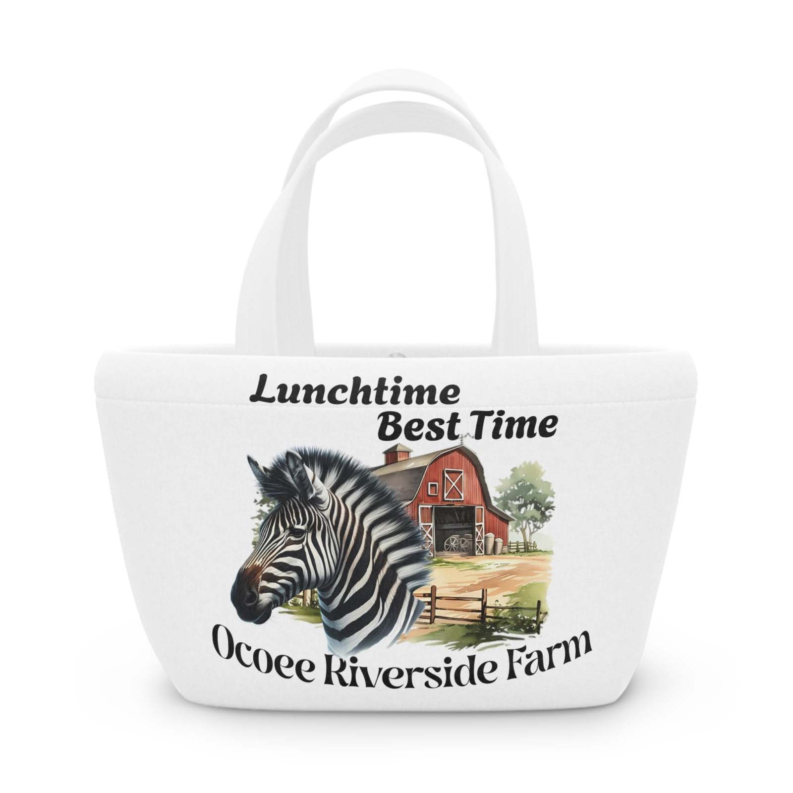Zebra Print Lunch Bag
