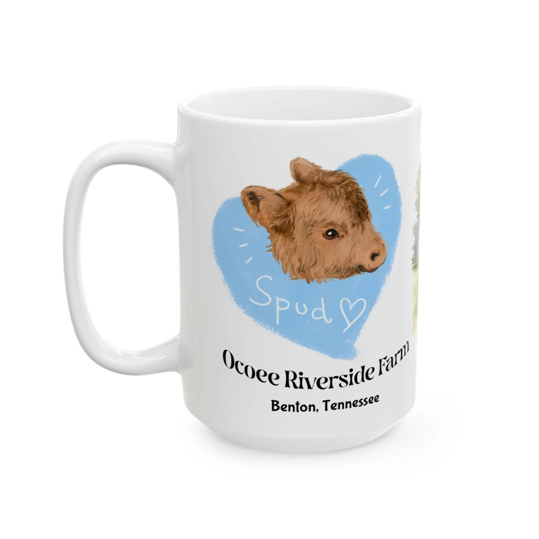 Spud the Cow Coffee Mug