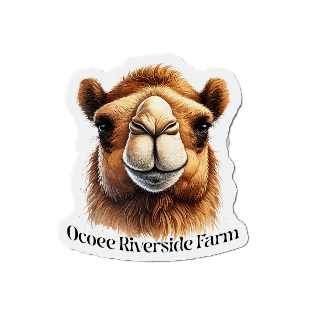 Camel Die-Cut Magnet