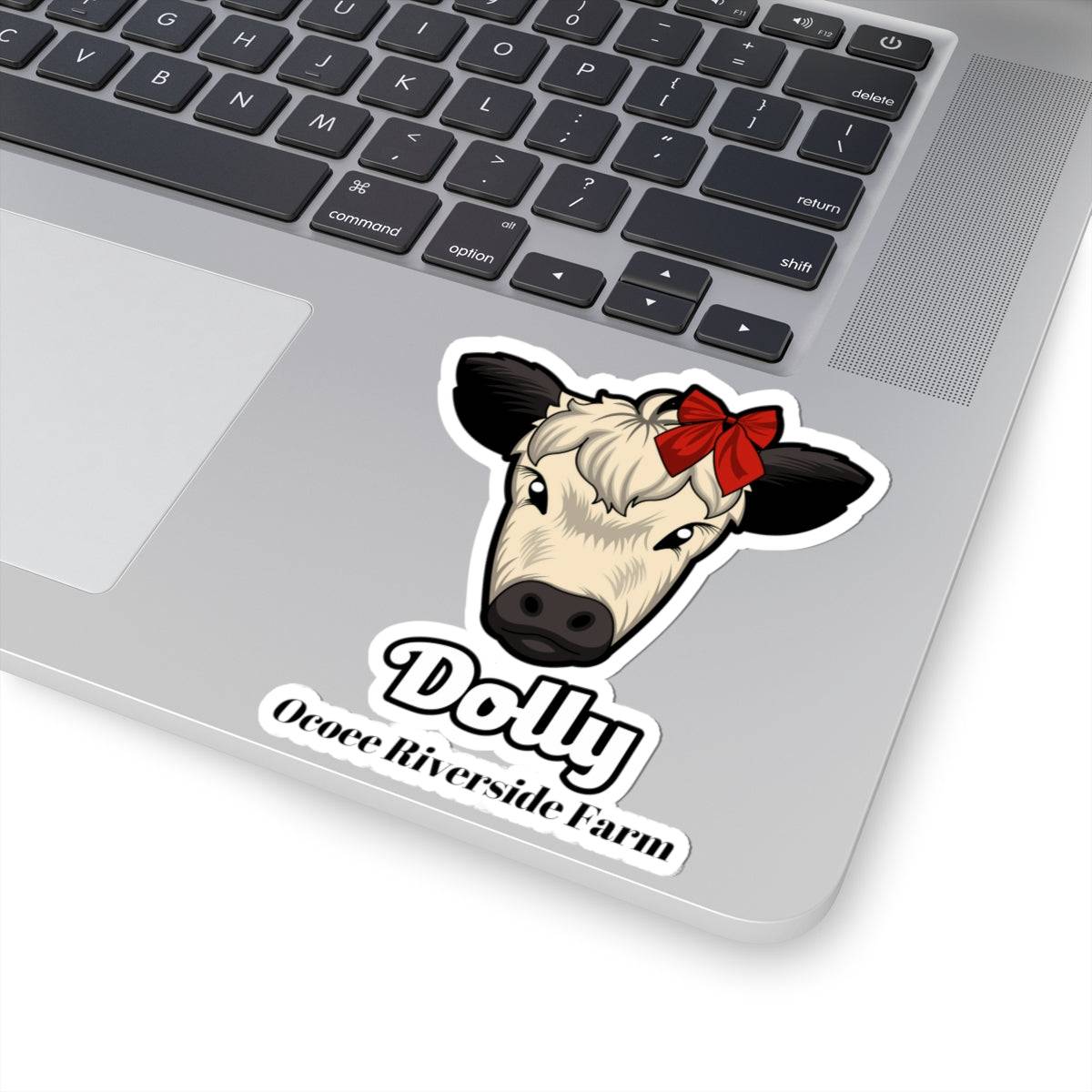 Cute Farm Animal Cow Kiss-Cut Stickers