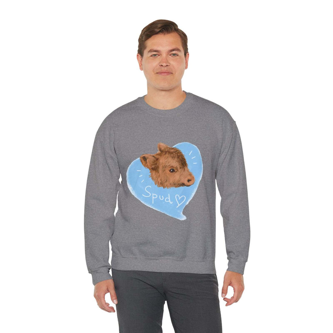 Spud Heart Unisex Crewneck Sweatshirt