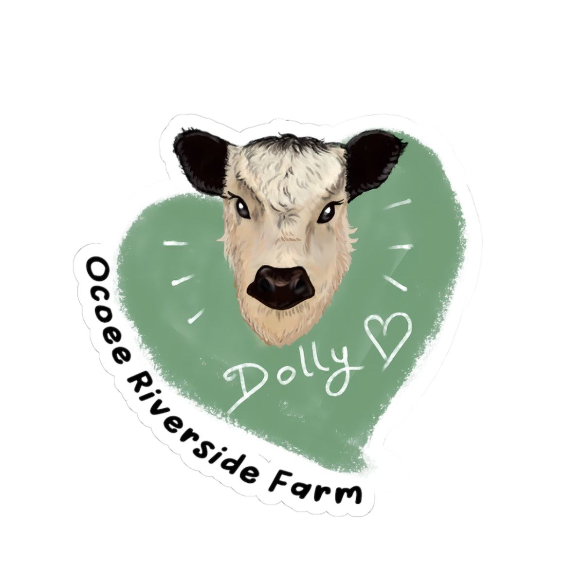 Cow Kiss-Cut Stickers