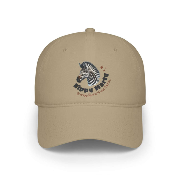 Marty Zebra Low Profile Baseball Cap