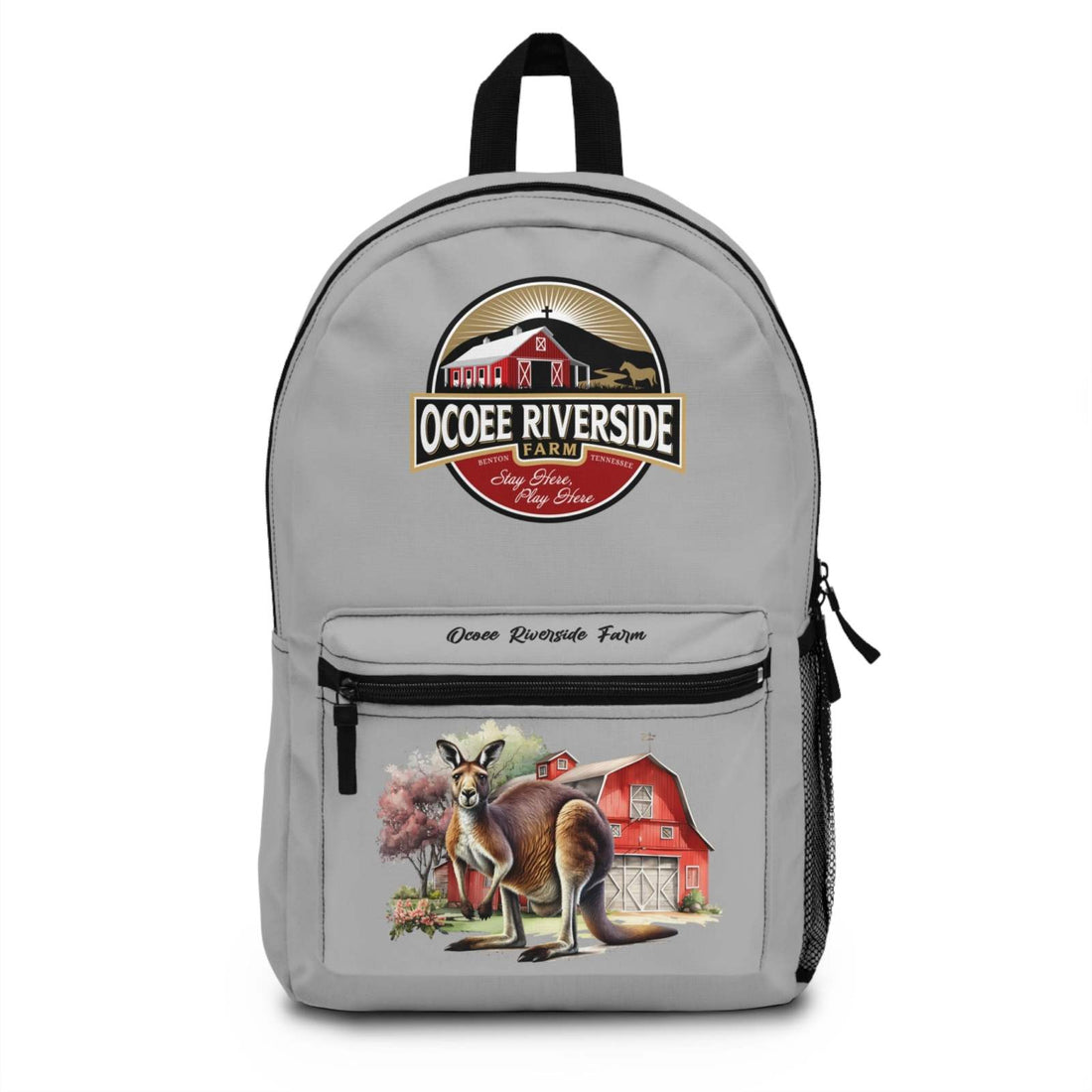 Ocoee Riverside Farm Kangaroo Print Backpack