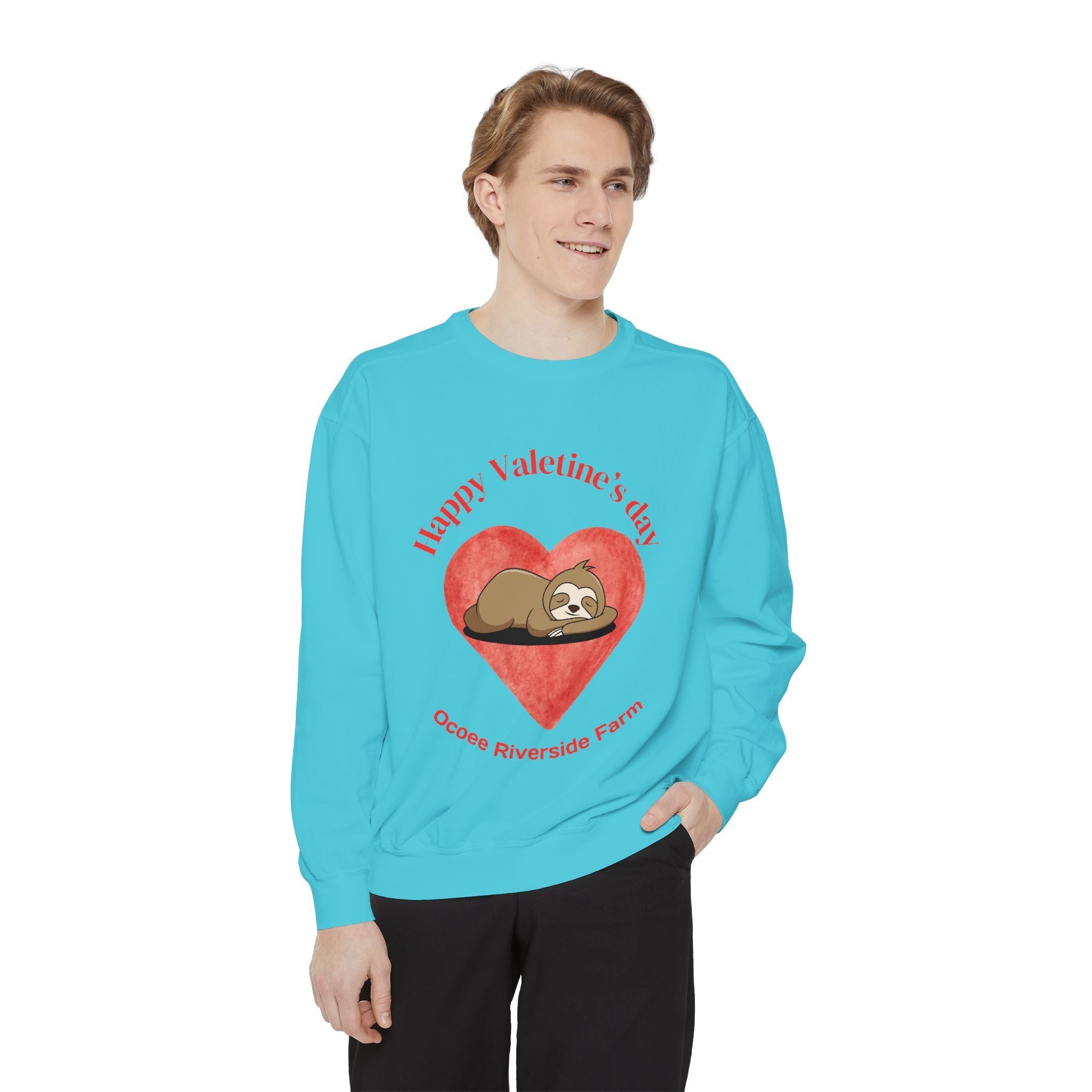 Sloth Valentine's Day Hoodie