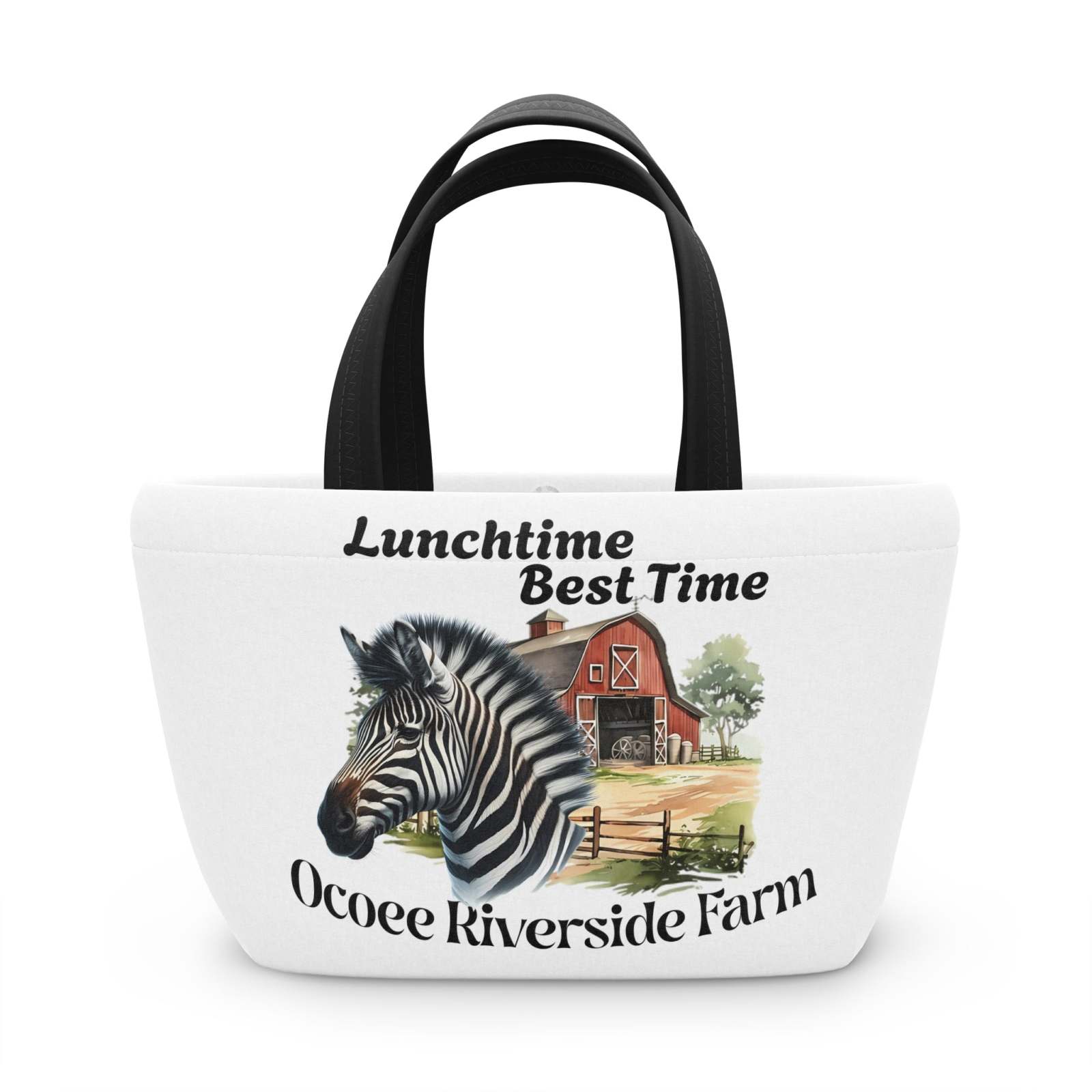 Zebra Print Lunch Bag