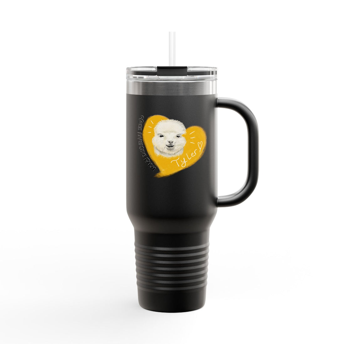 Cute Alpaca Insulated Travel Mug - 40oz - Perfect for Adventure Lovers!