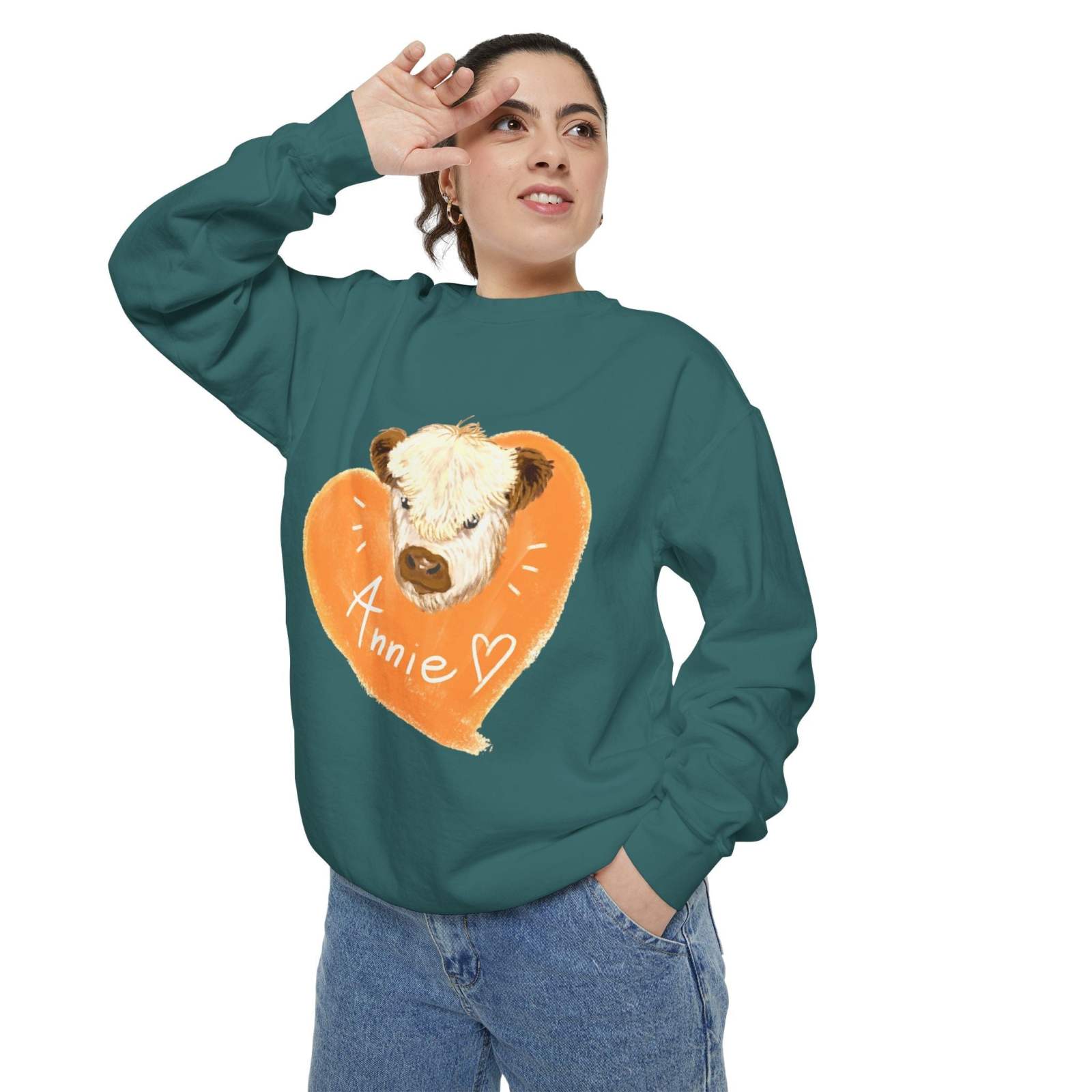 Custom Pet Love Unisex Sweatshirt