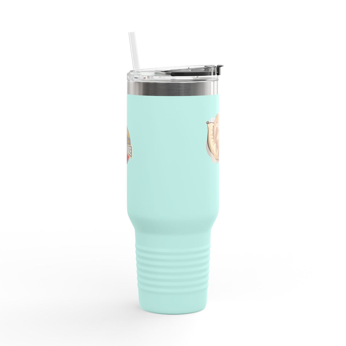 Cozy Sloth Insulated Travel Mug - 40oz, Perfect for Coffee Lovers and Adventurers