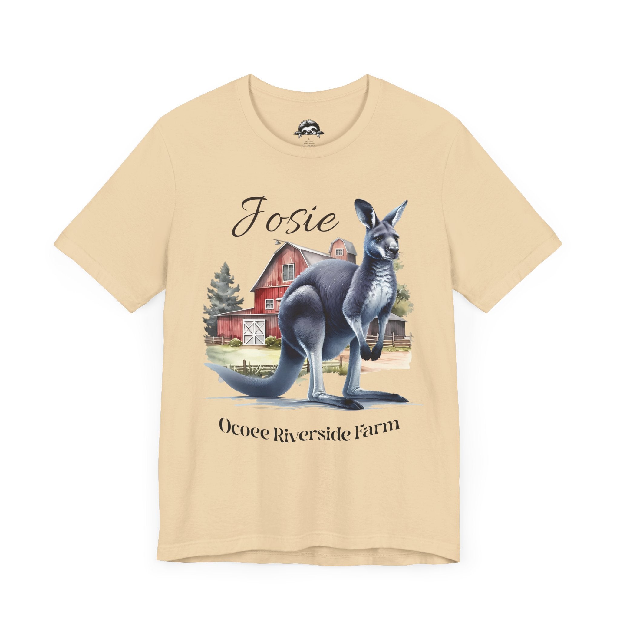 Josie Kangaroo at Ocoee Farm Tee